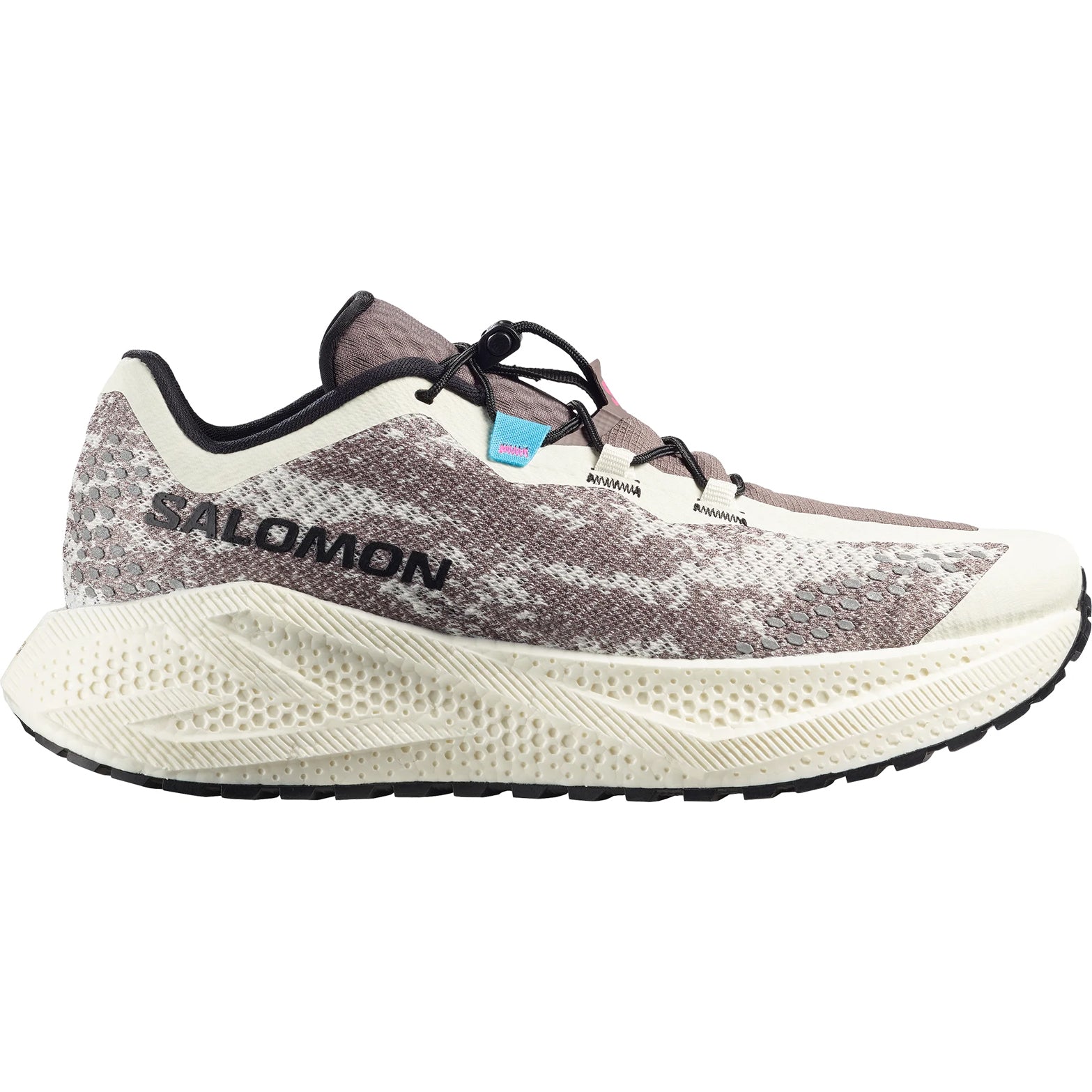 Salomon Men's Aero Glide 4 GRVL Running Shoes Vanilla Ice / Black