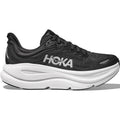 Men's Bondi 9 Running Shoes Black / White - Achilles Heel