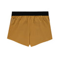 Men's Bandit CoolGrid 3 Inch Split Shorts Copal front product view showing 3-inch split design with mid-rise fit and two-tone mesh waistband