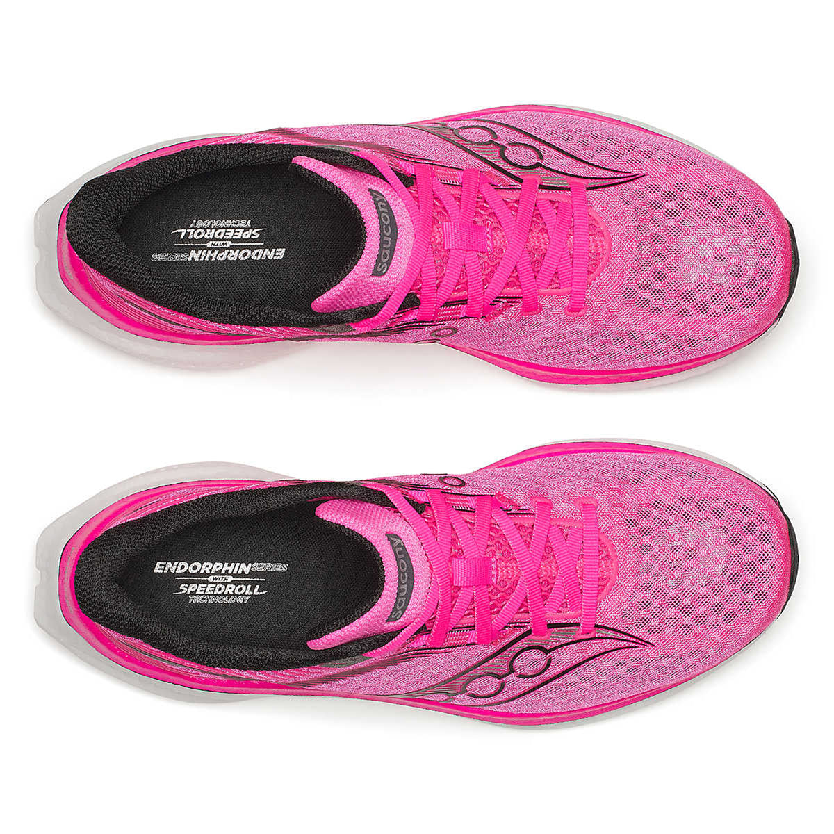 Men's Endorphin Speed 5 Running Shoes Shock / Black - Achilles Heel