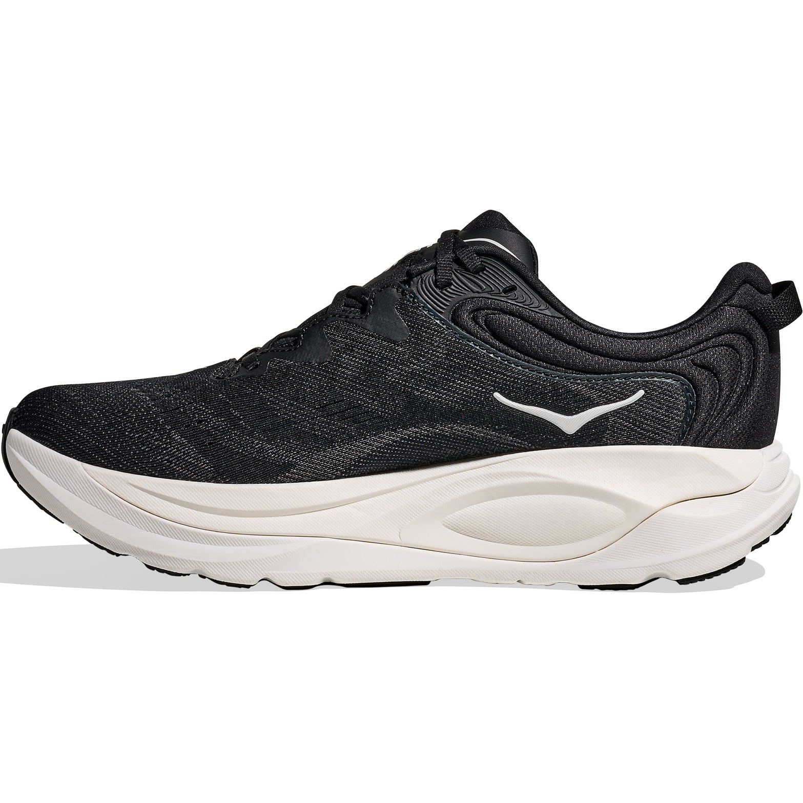 Men's Gaviota 6 Running Shoes Black / White - Achilles Heel