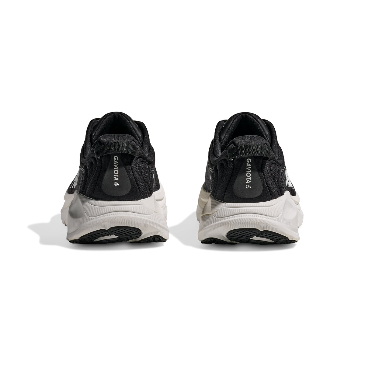 Men's Gaviota 6 Running Shoes Black / White - Achilles Heel