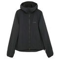Black Portal Men’s Level Alpha Jacket Black Beauty with a hooded zip-up design, long sleeves, and a small logo on the chest.