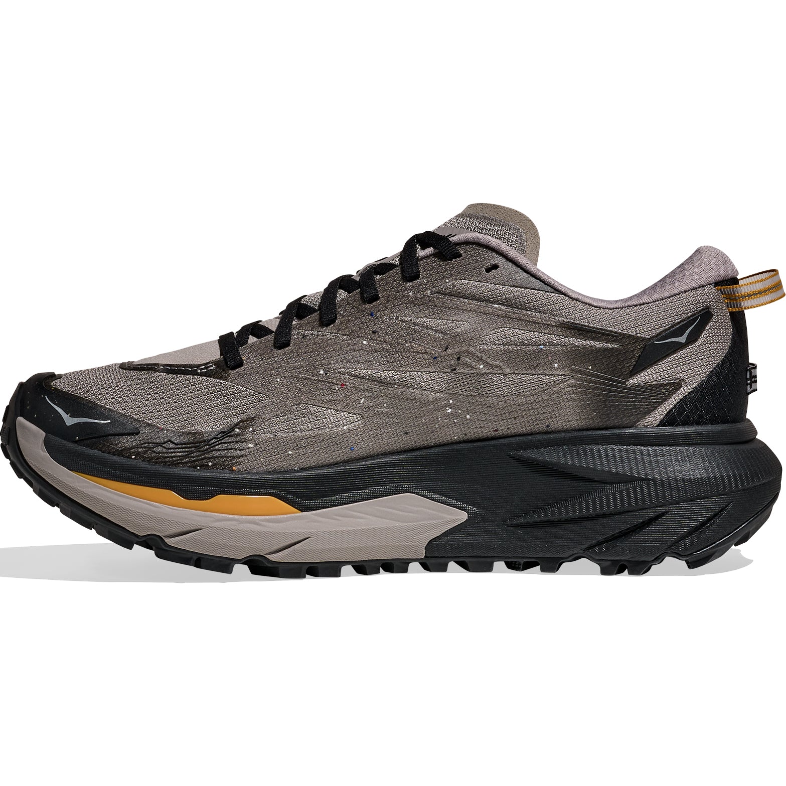 Men's Mafate 5 Trail Running Shoes Cement / Black - Achilles Heel