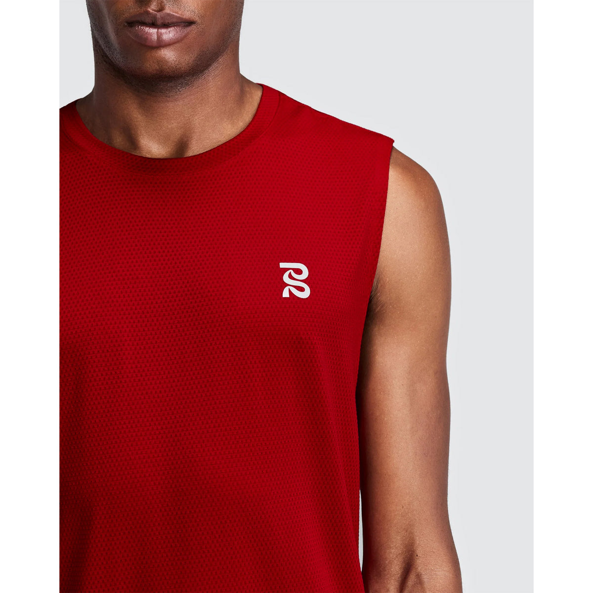 Men's Micromesh Run Tank Oxide Red