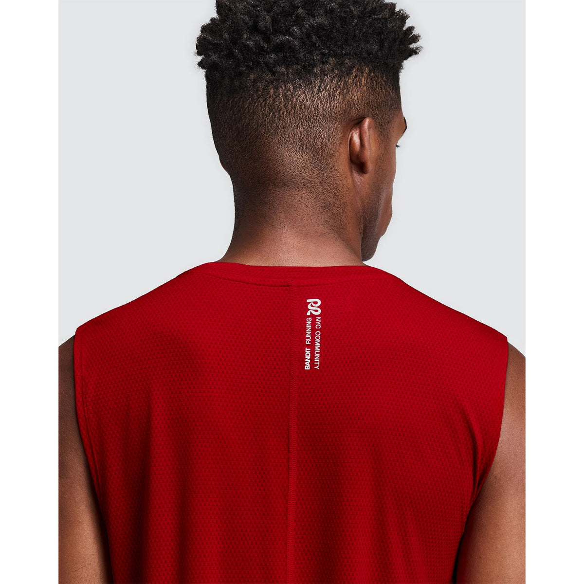 Men's Micromesh Run Tank Oxide Red