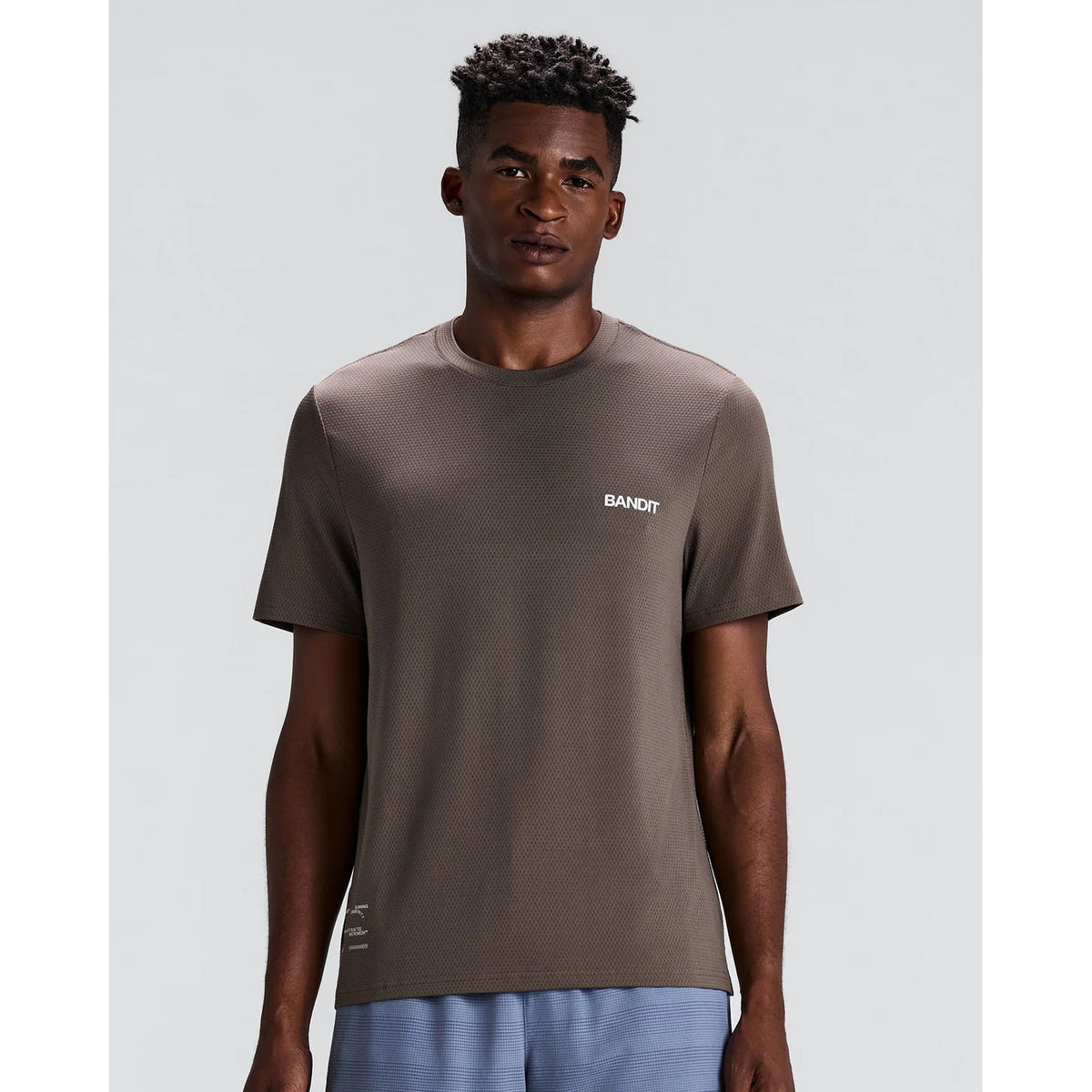 Men's Micromesh Run Tee Cocoa