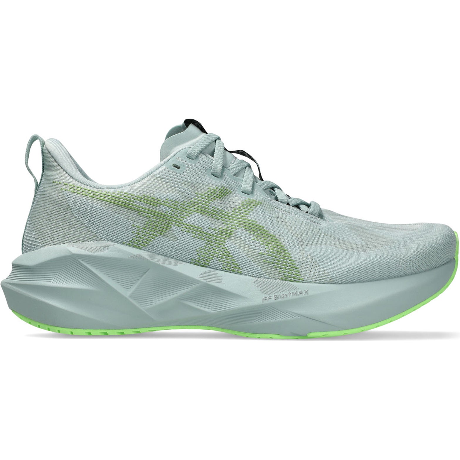 Asics Men's Novablast 5 Running Shoes Cold Moss / Light Orange at