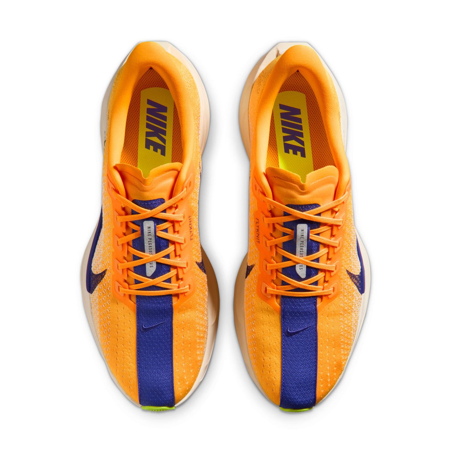 Men's Pegasus Plus Running Shoes Laser Orange / Indigo Burst / Alabaster / Sail - Achilles Heel