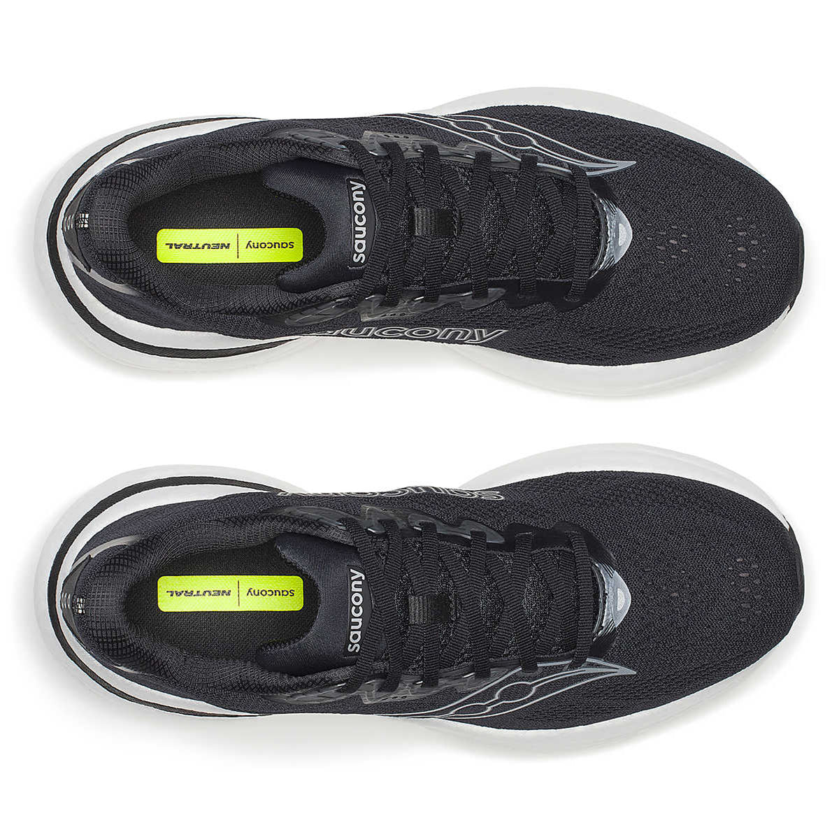 Men's Ride 19 Running Shoes Black / Silver - Achilles Heel