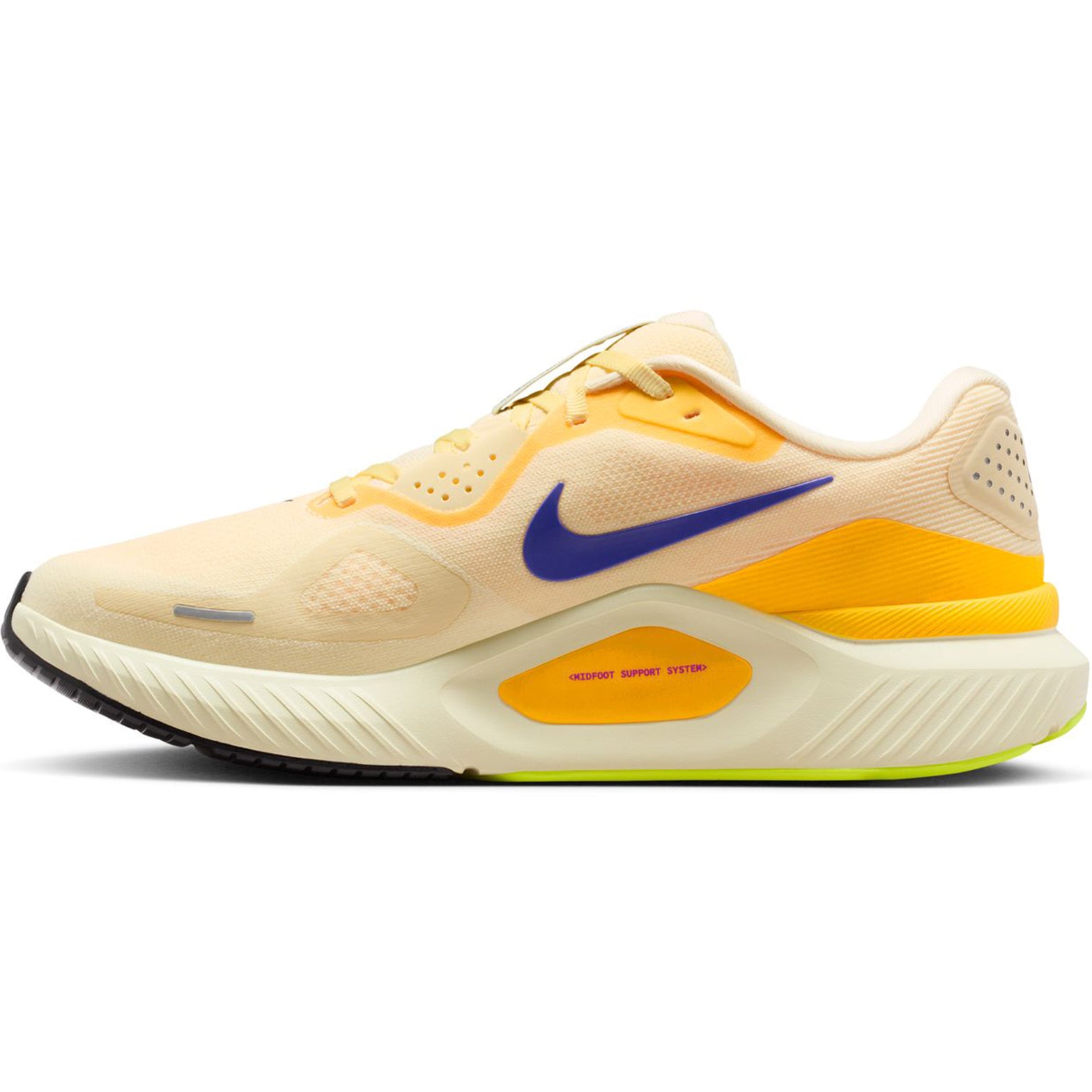 Men's Structure 26 Running Shoes Alabaster / Hyper Violet / Indigo Burst - Achilles Heel