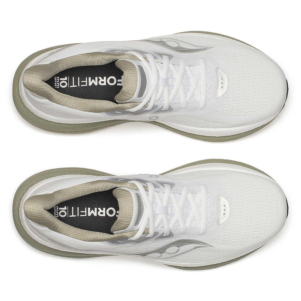 Men's Triumph 23 Running Shoes White / Laurel - Achilles Heel