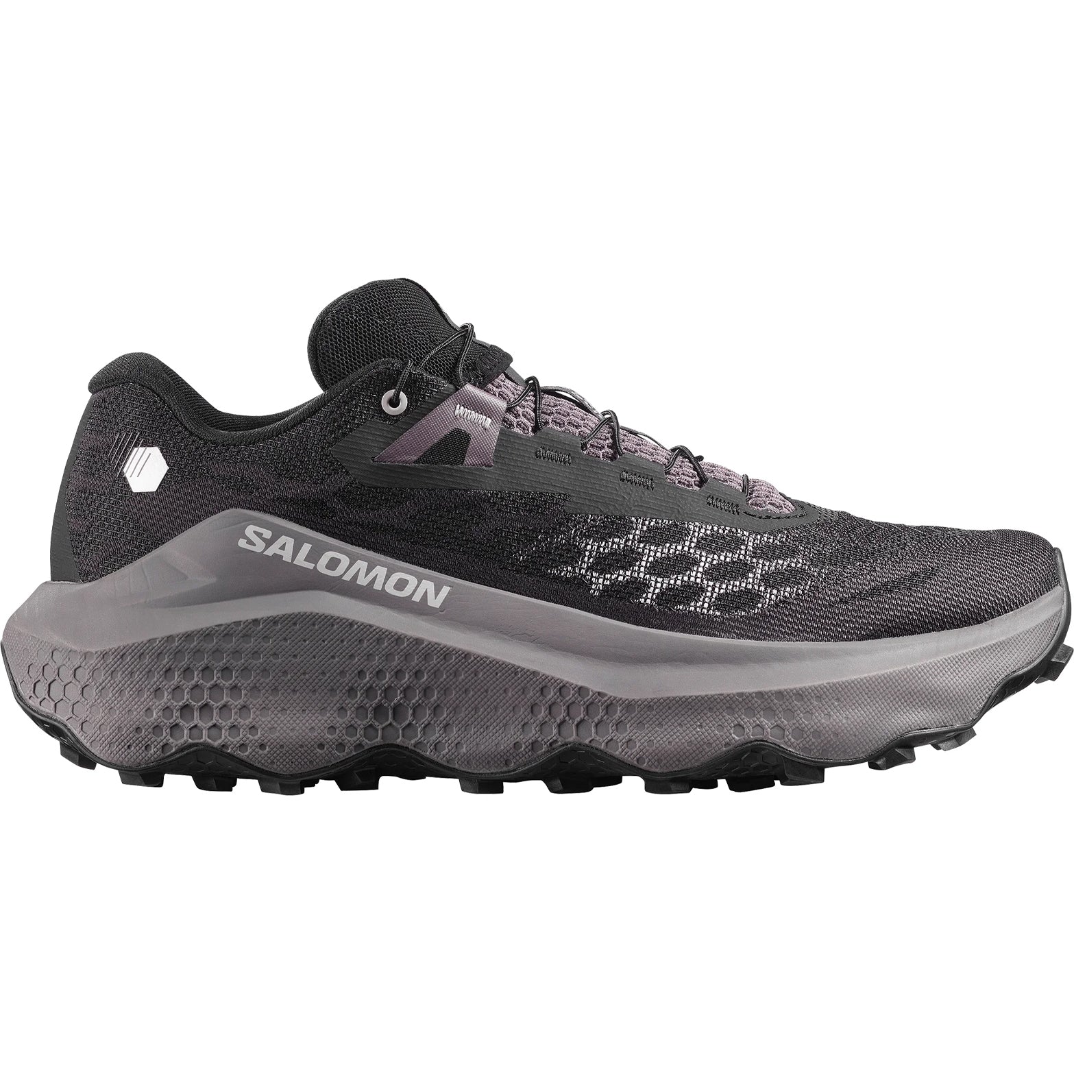 Men's Ultra Glide 4 Trail Running Shoes Black / Dark Gull Grey - Achilles Heel
