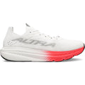 Men's Altra Vanish Carbon 2 Running Shoes White Red outer side view showing full-length carbon fibre plate with 36mm stack Altra EGO PRO foam and zero drop for natural racing