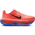 Men's Nike Vomero Premium Running Shoes Atomic Pink Racer Blue outer side view showing dual Air Zoom units with full-length ZoomX foam for maximum cushioned daily running