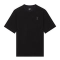 Men's On Zero-T Breathe Black front product view showing ultralight functional jacquard construction with On DryTec moisture-wicking fabric and minimalist design