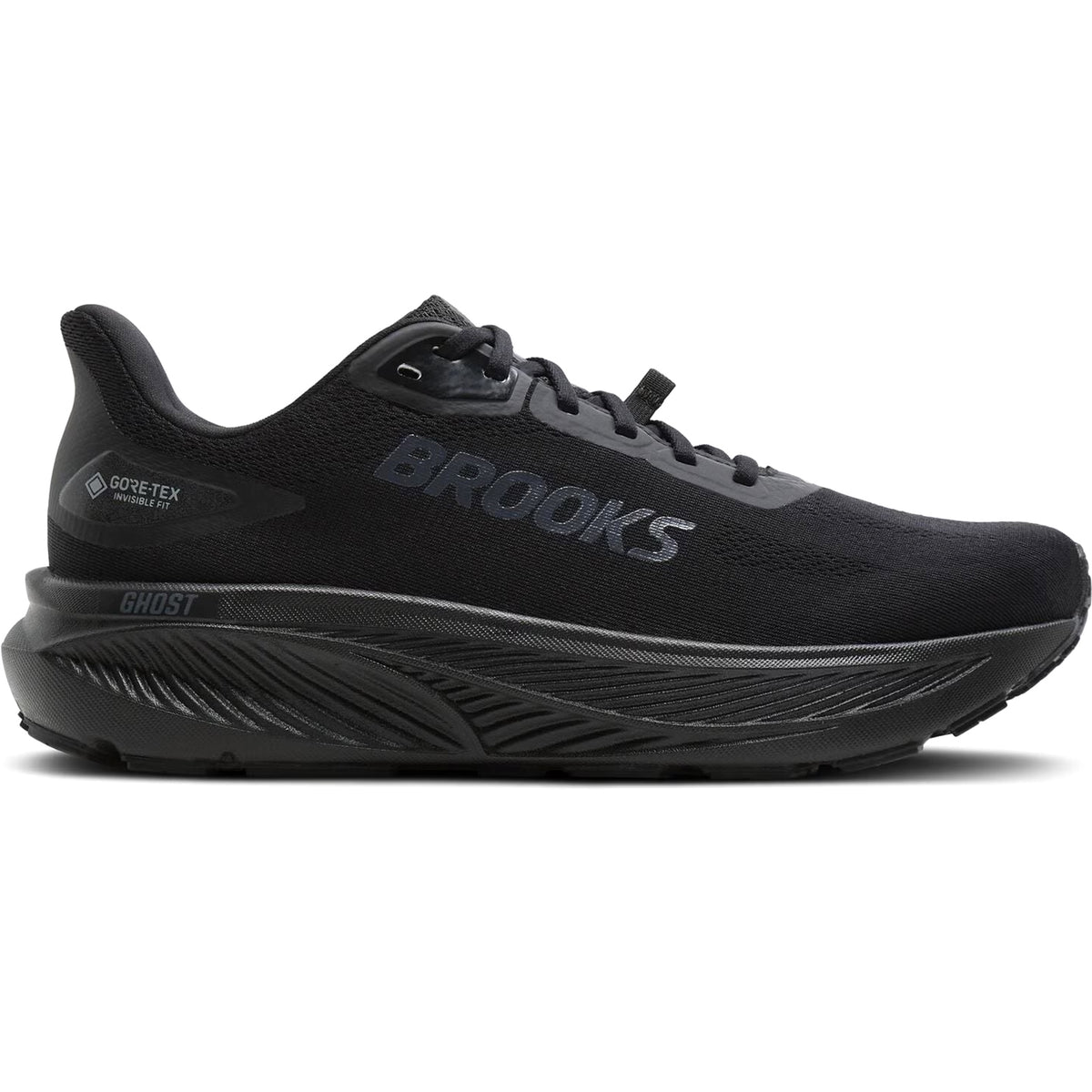 Men's Ghost 18 GORE-TEX Running Shoes Black / Black / Ebony