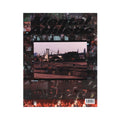 A collage-style #4 Bandit Cover from Mental Athletic magazine features the title “Mental Athletic” layered over dynamic images of runners in motion, with a central photo showcasing a bridge and city skyline at sunset; a barcode appears at the bottom right.