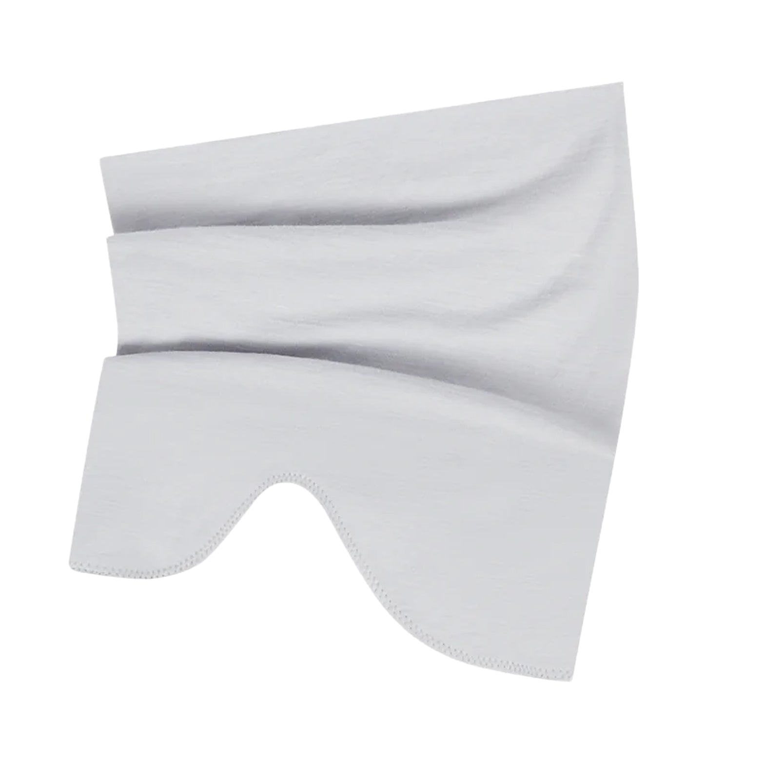 Merino Silk Neck Warmer Chalk