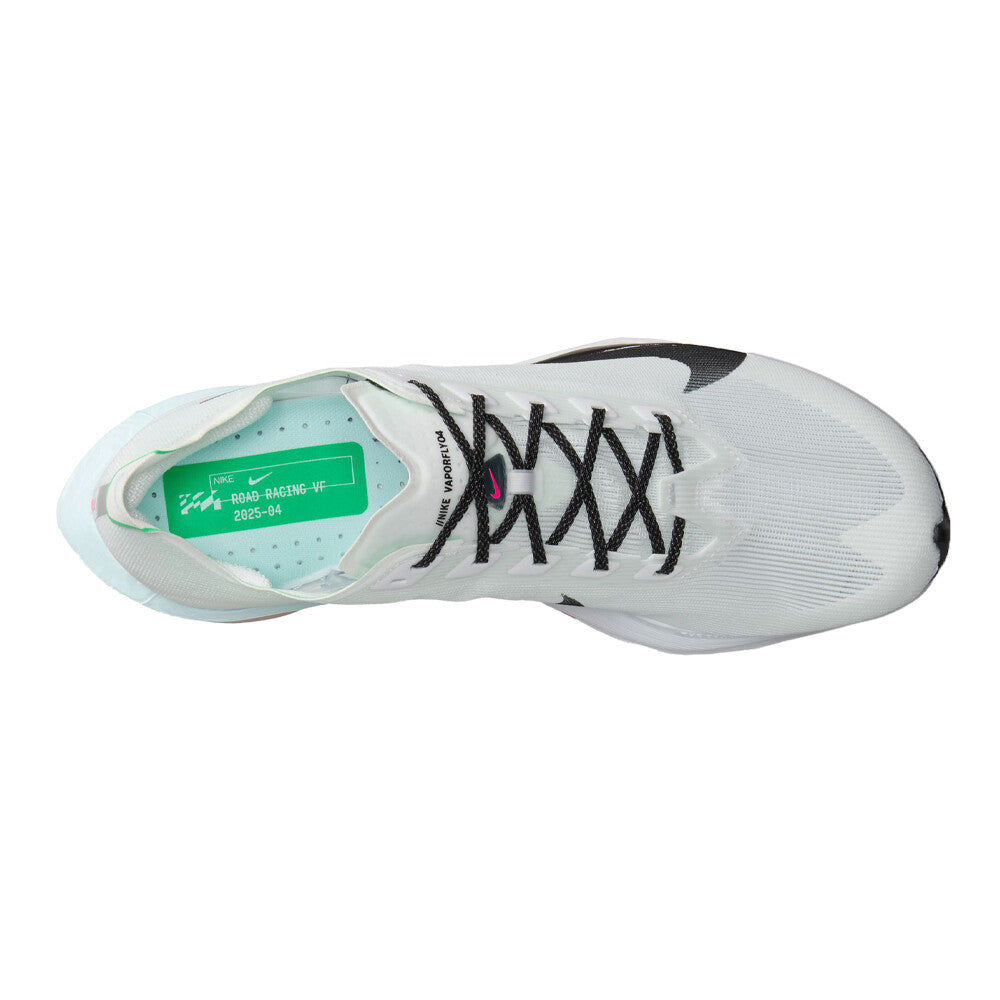Men's Vaporfly 4 Running Shoes White / Hyper Pink / Mint Foam / Black - Achilles Heel
