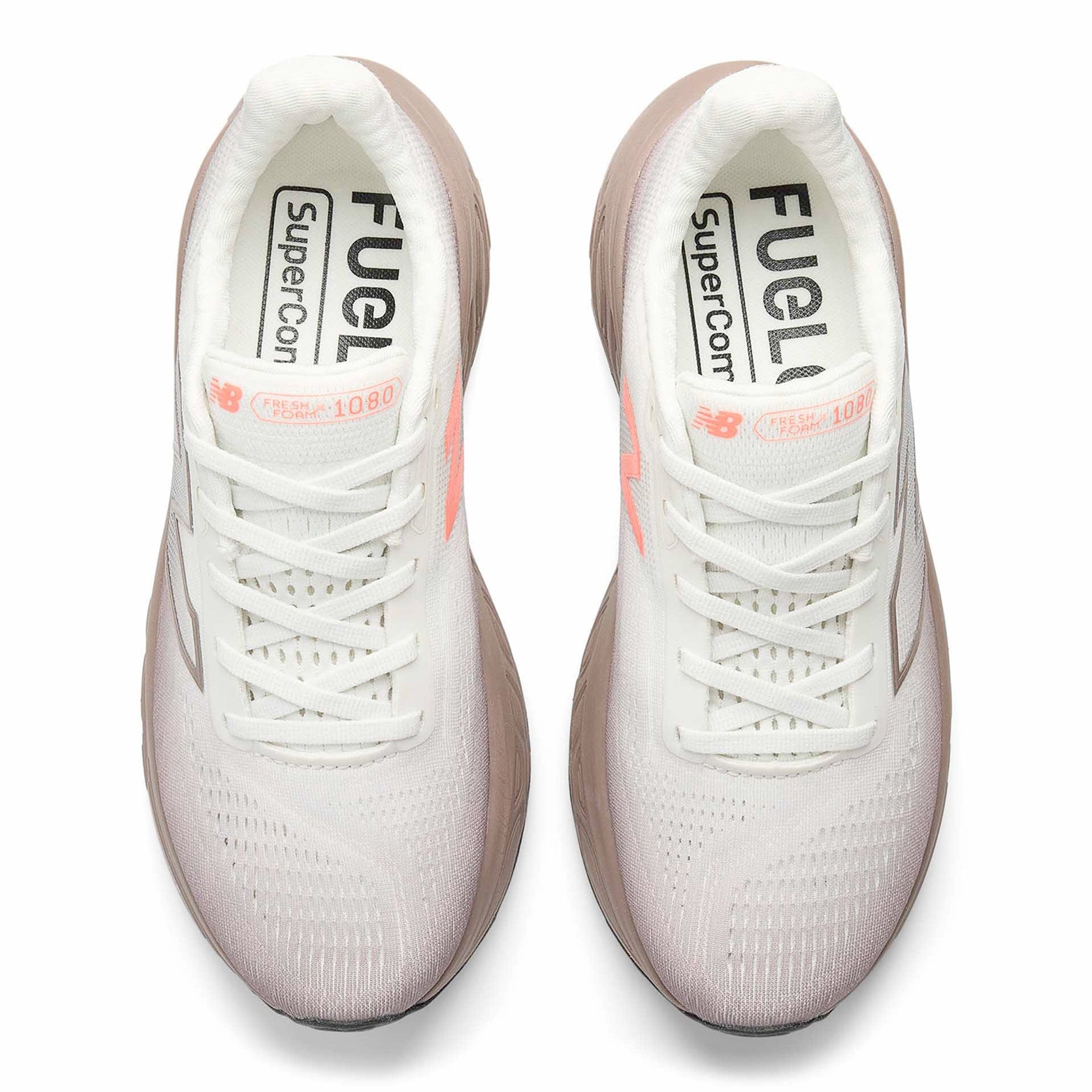 Women's 1080v14 Running Shoes Earth Shadow / Reflection / Urgent Red - Achilles Heel