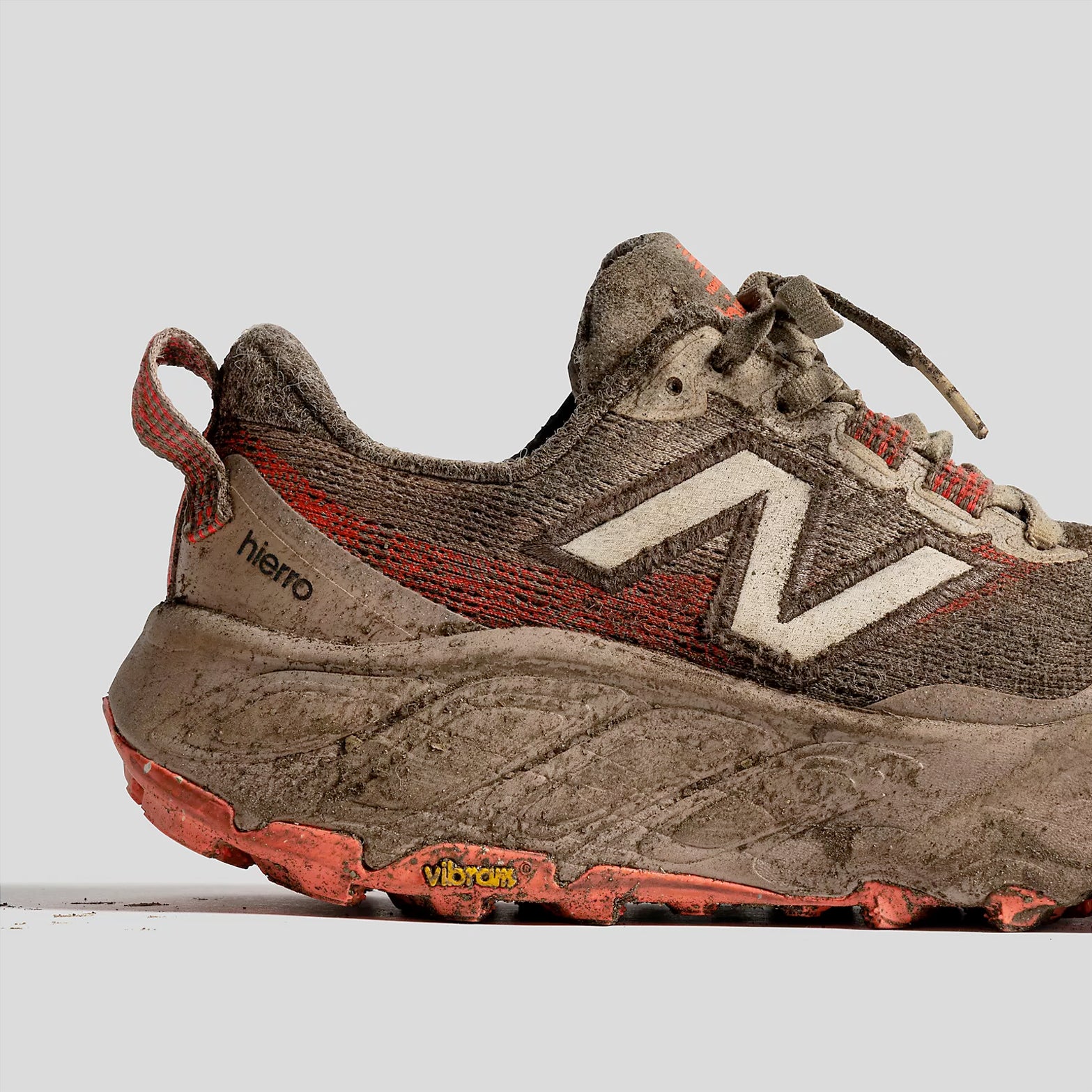 Women's Fresh Foam X Hierro v9 Trail Running Shoes Desert Clay / Urgent Red / Urgent Red - Achilles Heel