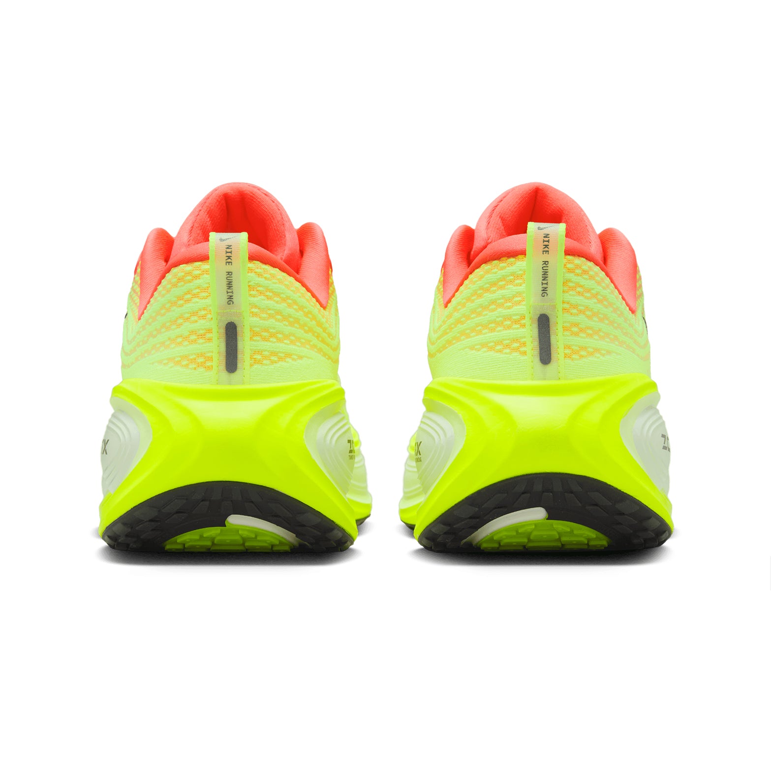 Men's Air Zoom Vomero Plus Running Shoes Bright Mango / Volt / Barely Volt / Metallic Dark Grey - Achilles Heel