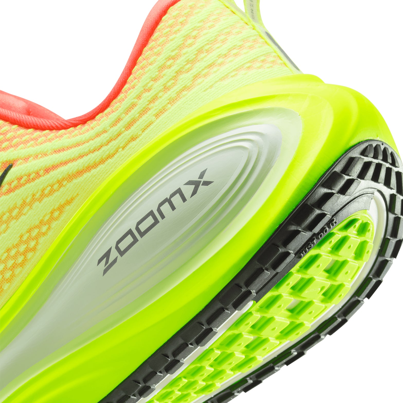 Men's Air Zoom Vomero Plus Running Shoes Bright Mango / Volt / Barely Volt / Metallic Dark Grey - Achilles Heel
