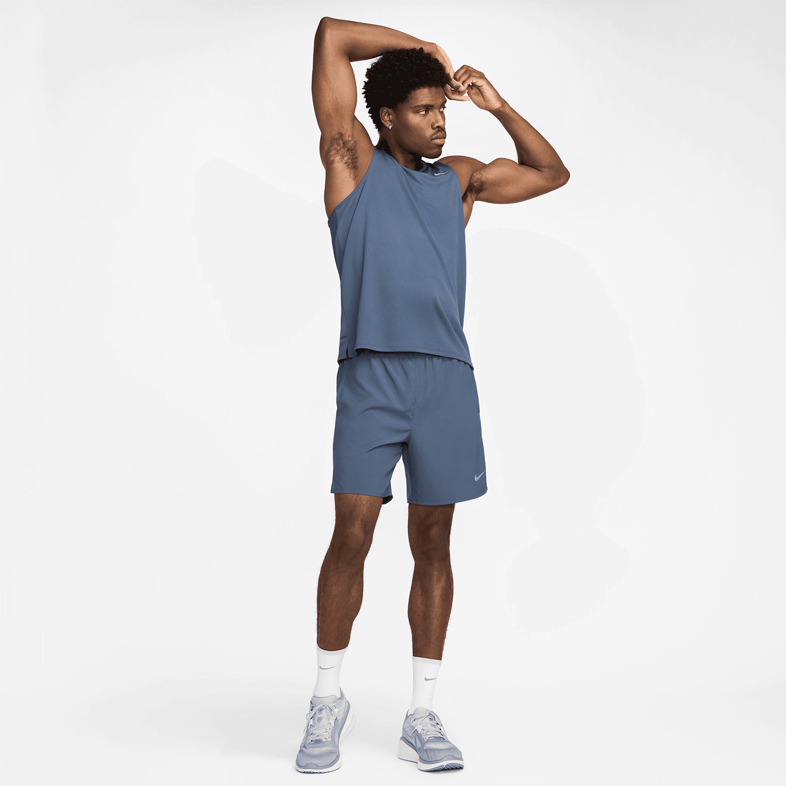 Men's Dri-FIT Challenger 7 Inch 2-in-1 Running Shorts Thunder Blue - Achilles Heel