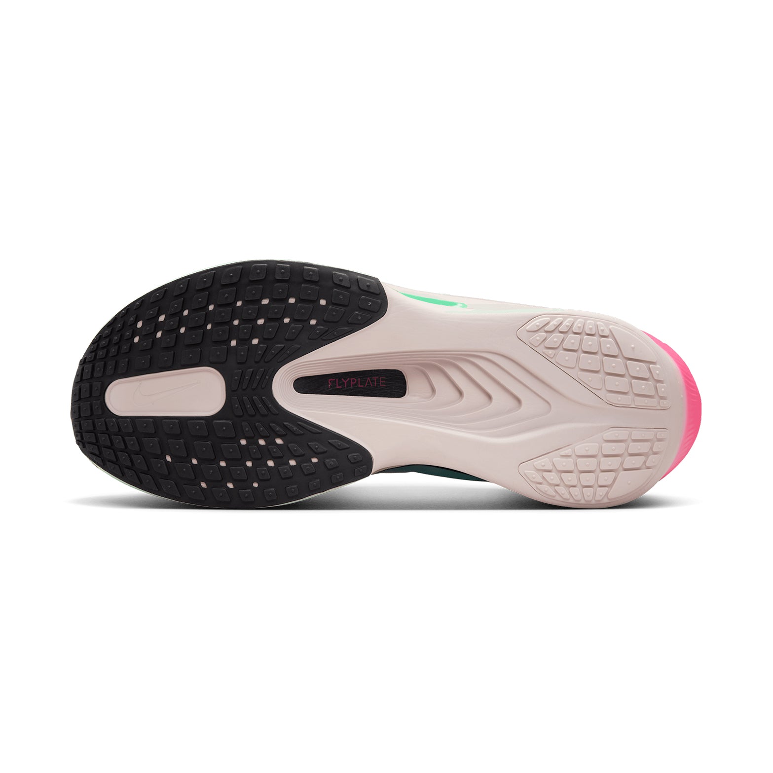 Men's Zoom Fly 6 Running Shoes Glacier Ice / Hyper Pink / Green Shock / Black - Achilles Heel