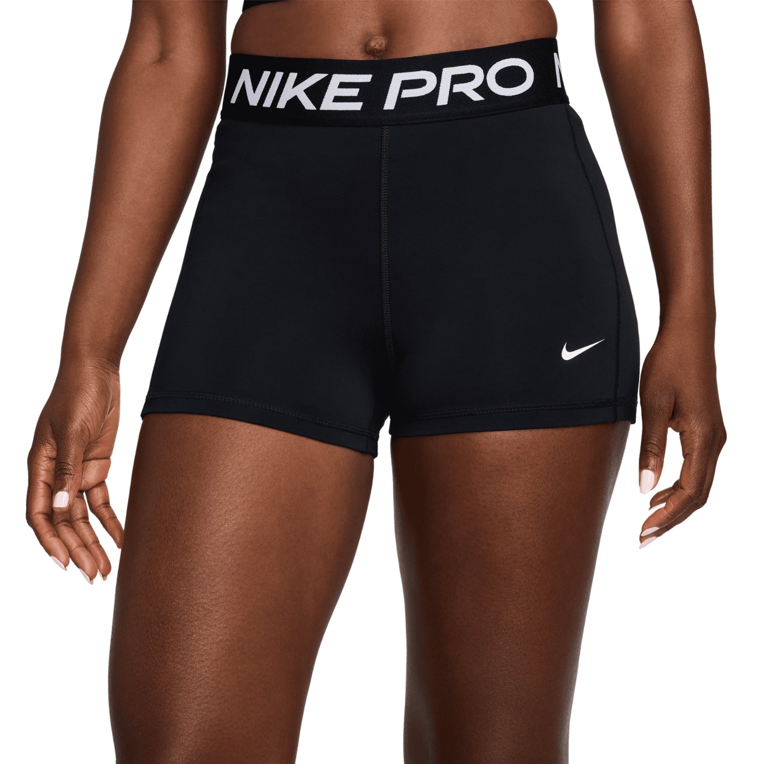 Women's Pro Leak Protection: Period 3 Inch Short Black / White - Achilles Heel