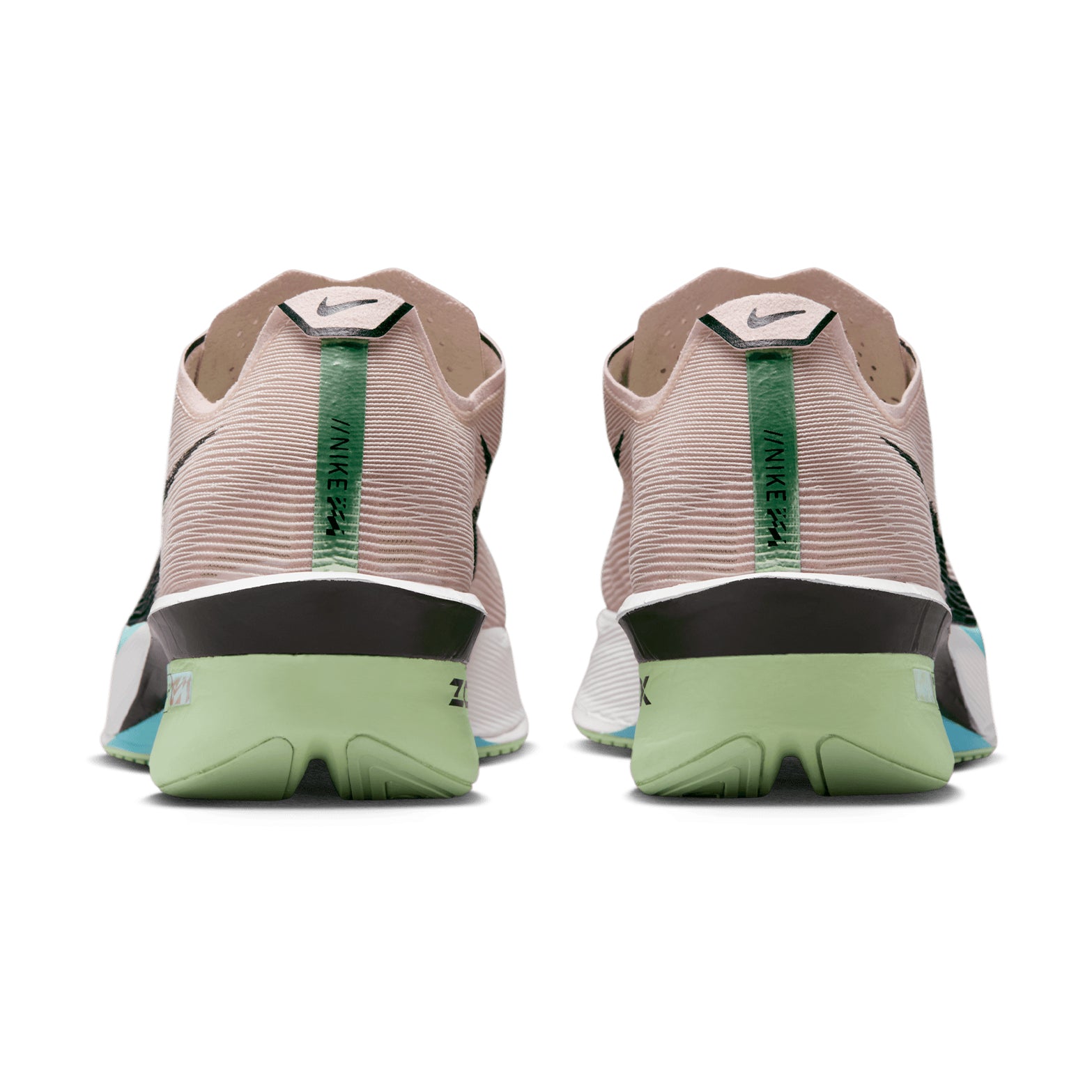 Women's Vaporfly 4 Running Shoes Silt Red / Black / Barely Volt / Pearl Pink - Achilles Heel