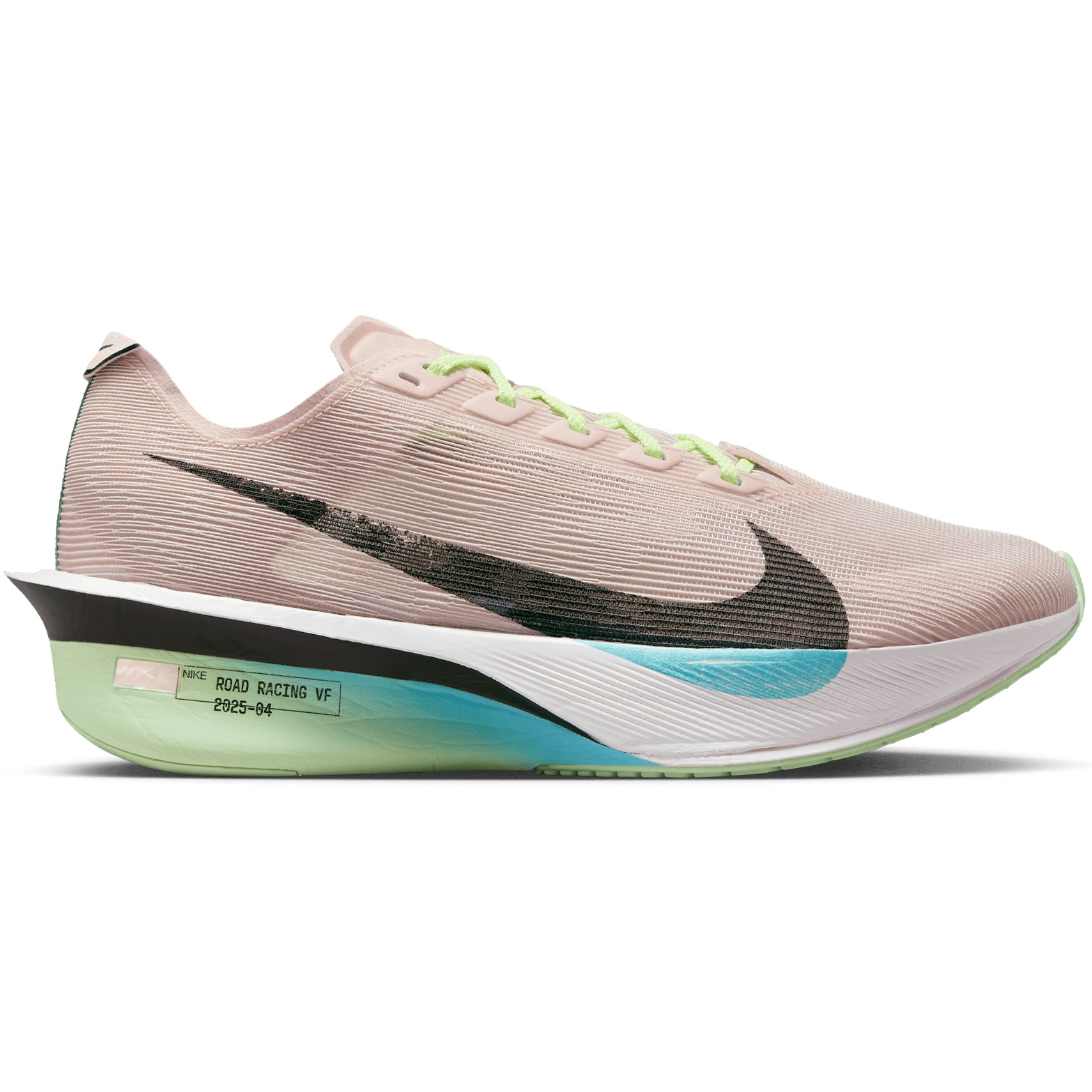 Women's Vaporfly 4 Running Shoes Silt Red / Black / Barely Volt / Pearl Pink - Achilles Heel