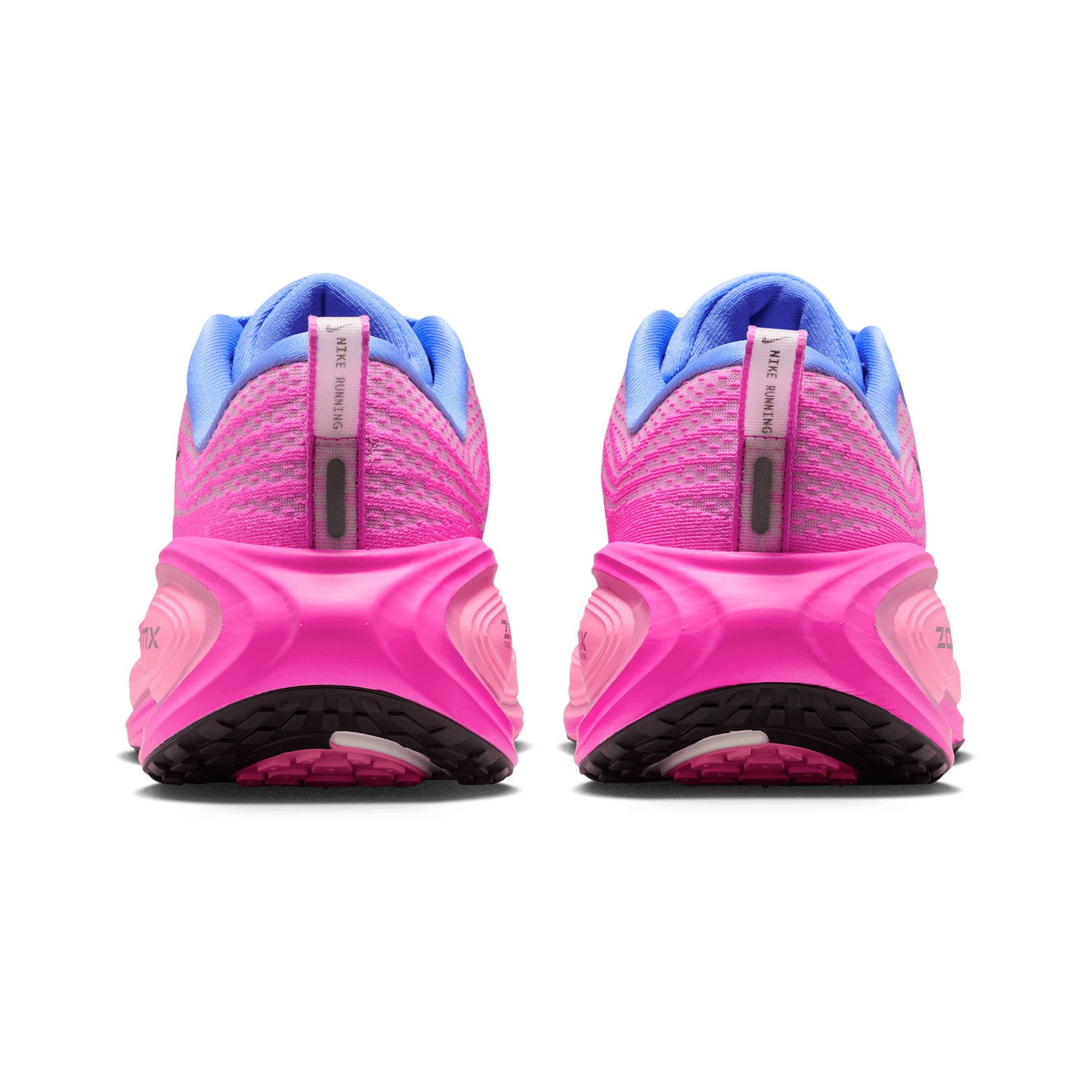 Women's Vomero Plus Running Shoes Royal Pulse / Fire Pink / Pink Spell / Metallic Dark Grey - Achilles Heel