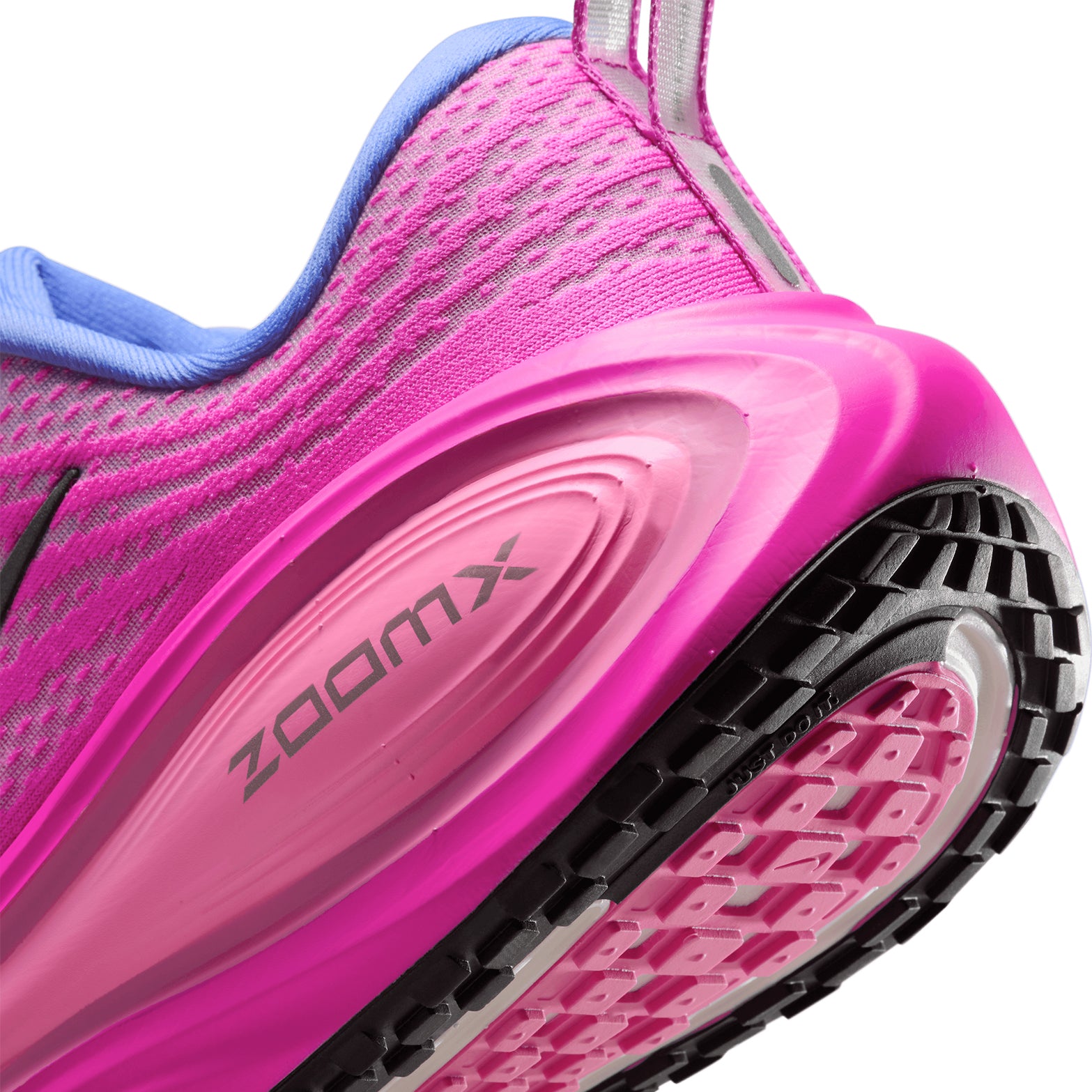 Women's Vomero Plus Running Shoes Royal Pulse / Fire Pink / Pink Spell / Metallic Dark Grey - Achilles Heel