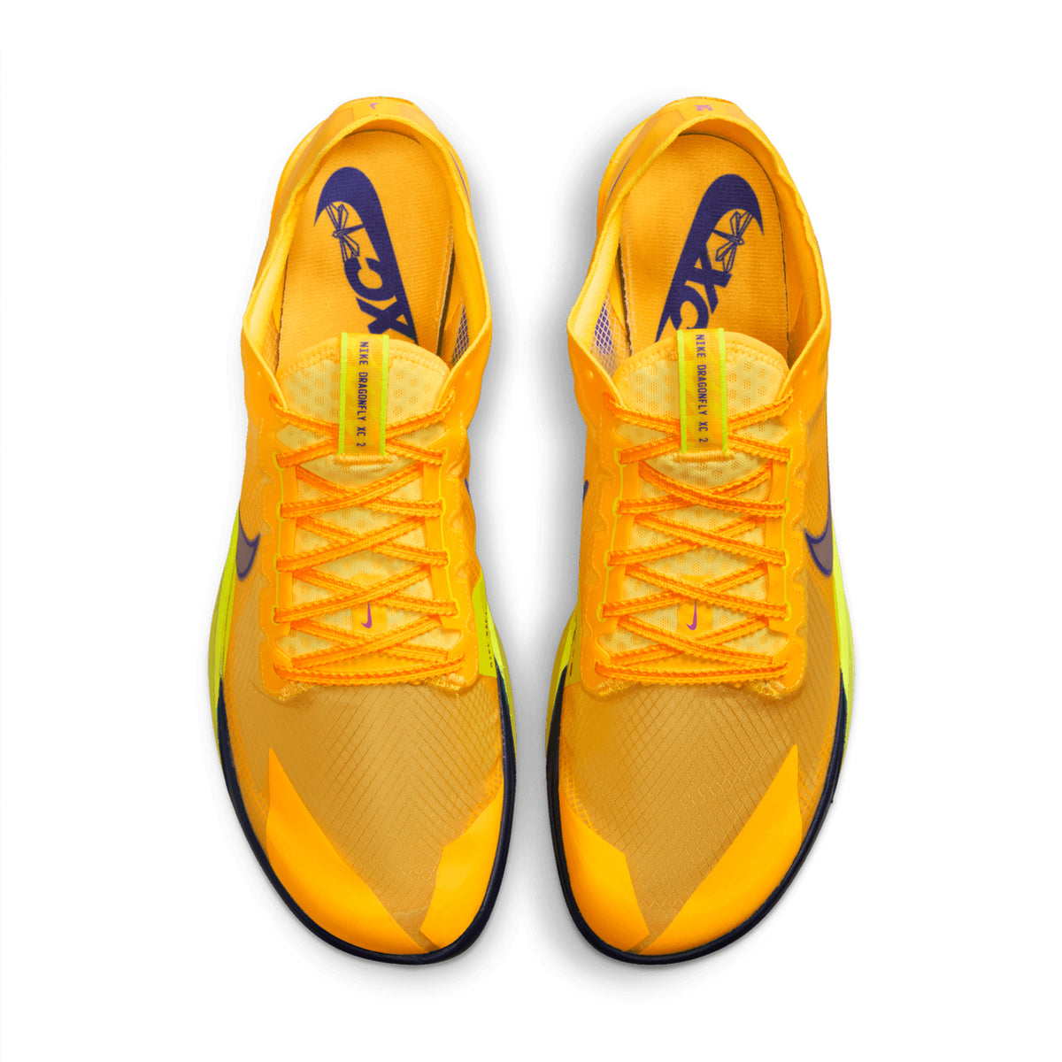 ZoomX Dragonfly XC 2 Running Spikes Citron Pulse / Indigo Burst