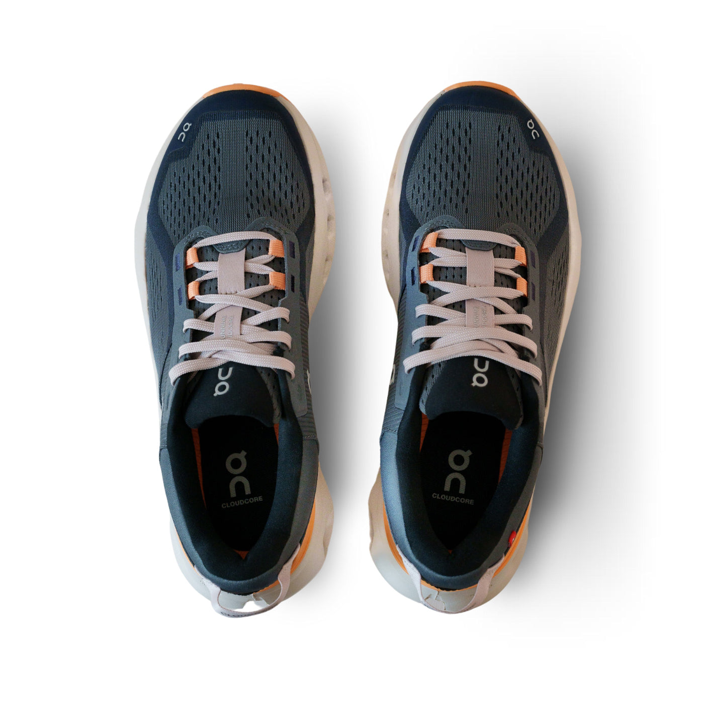 Women's Cloudcore 2 Running Shoes Stone / Tangerine - Achilles Heel