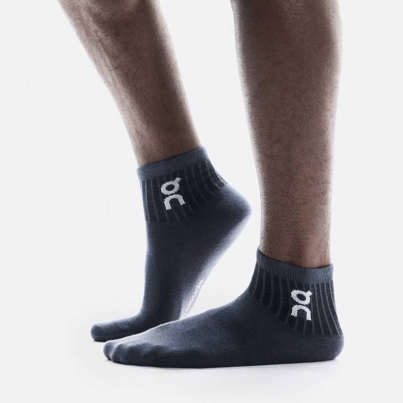Logo Socks Mid 3 Pack Wash / Navy - Achilles Heel