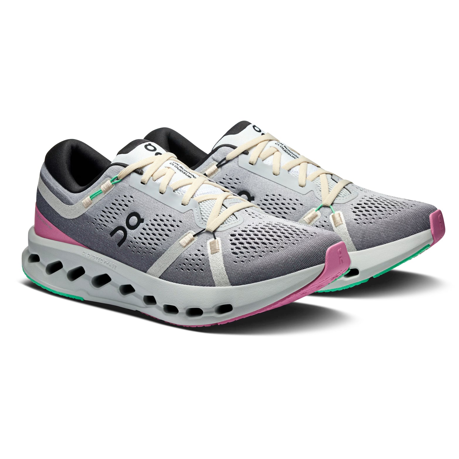 Men's Cloudsurfer 2 Running Shoes White / Mineral - Achilles Heel