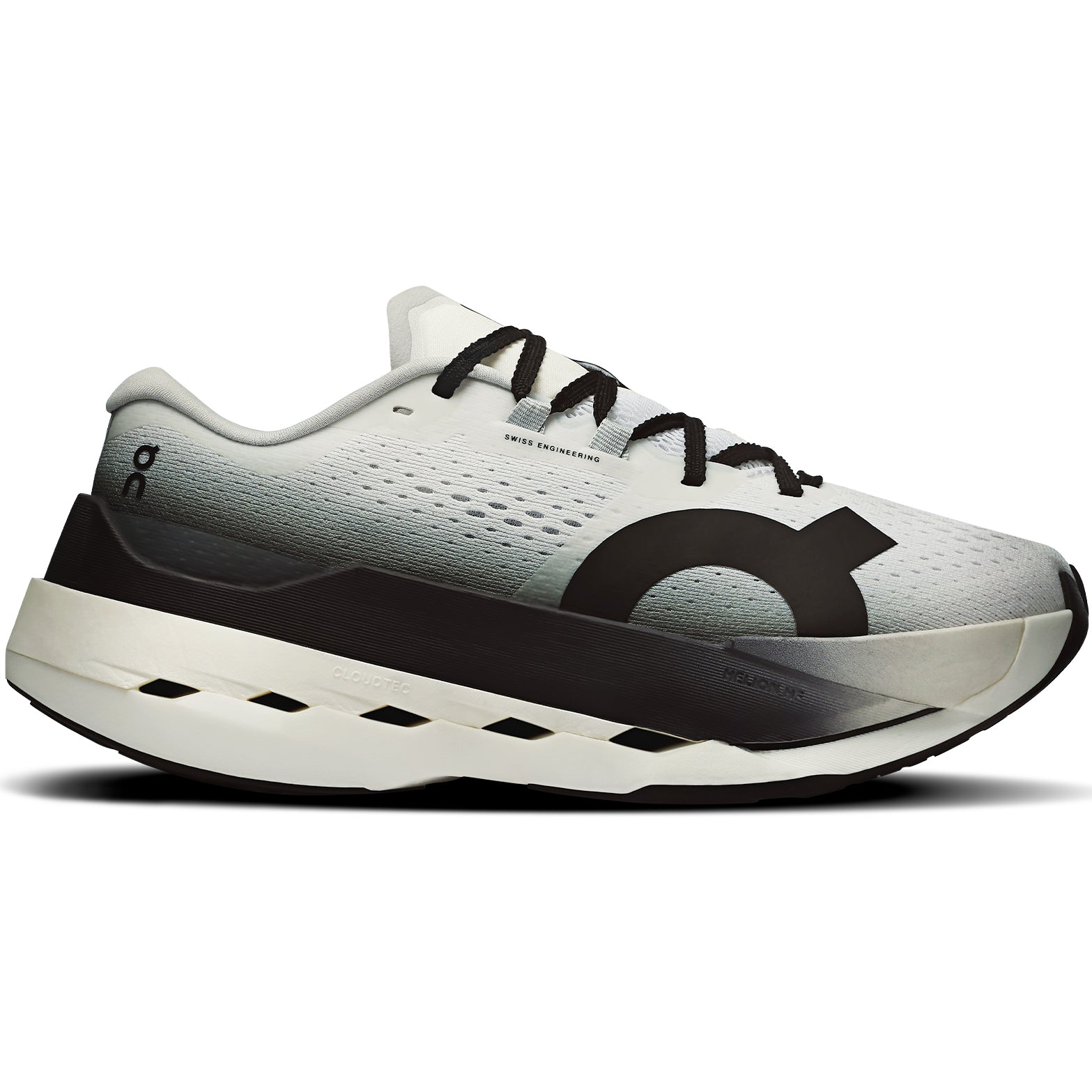 Women's Cloudboom Max White / Black - Achilles Heel