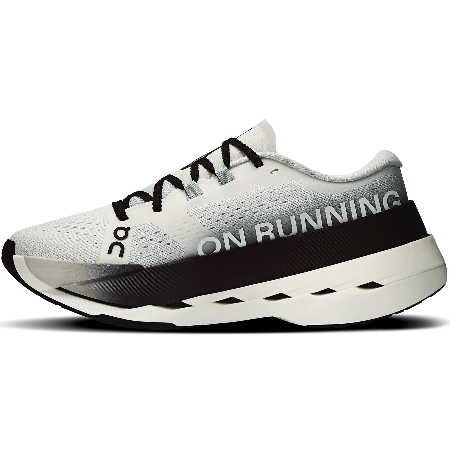 Women's Cloudboom Max White / Black - Achilles Heel