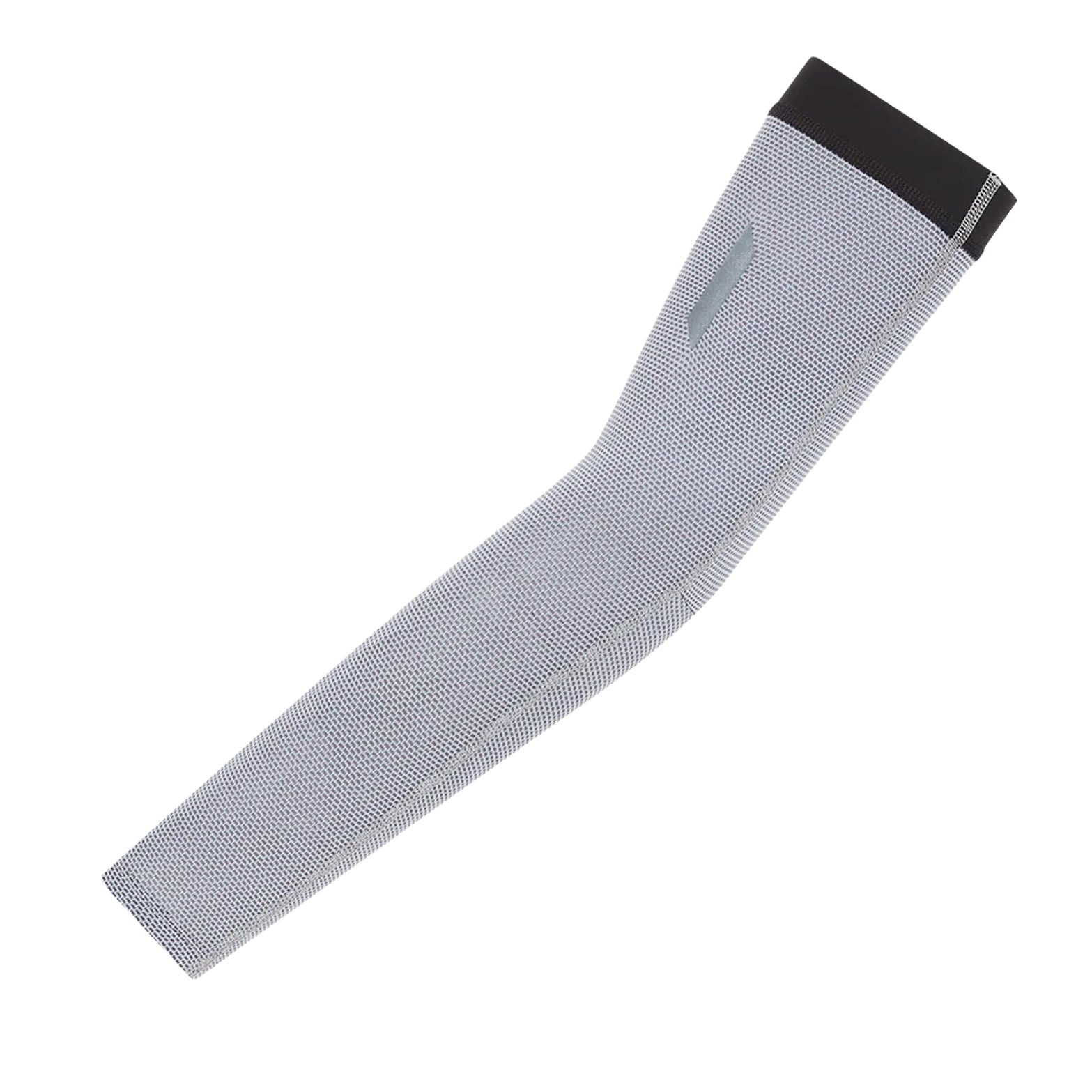 Soar Race Sleeves in Black Fade — side view showing close-fitting stretch-woven profile, streamlined construction and black fade colourway detail