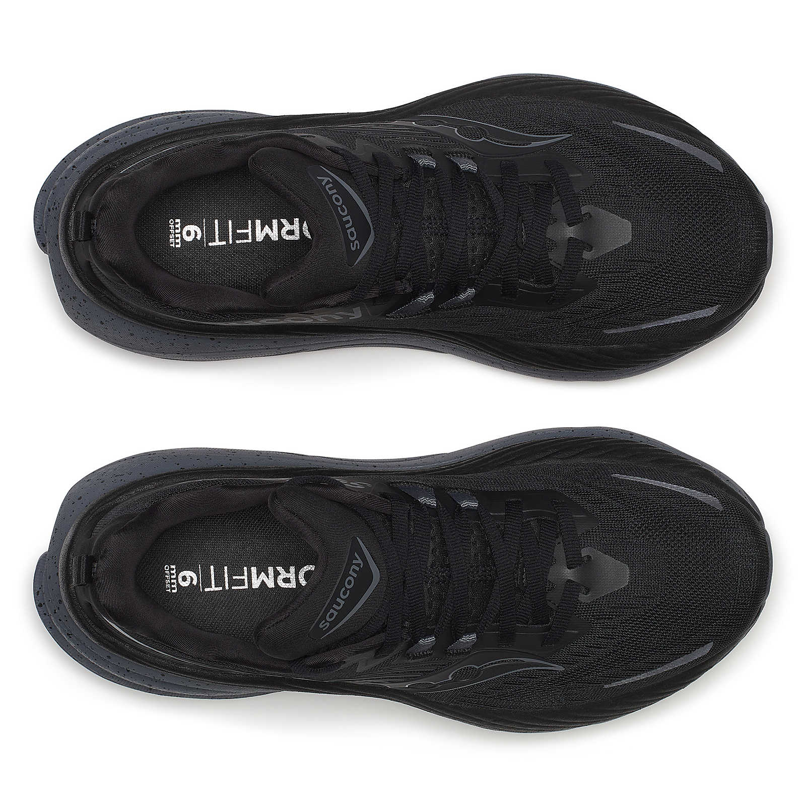 Saucony Women's Hurricane 24 Running Shoes Black / Shadow - Achilles Heel