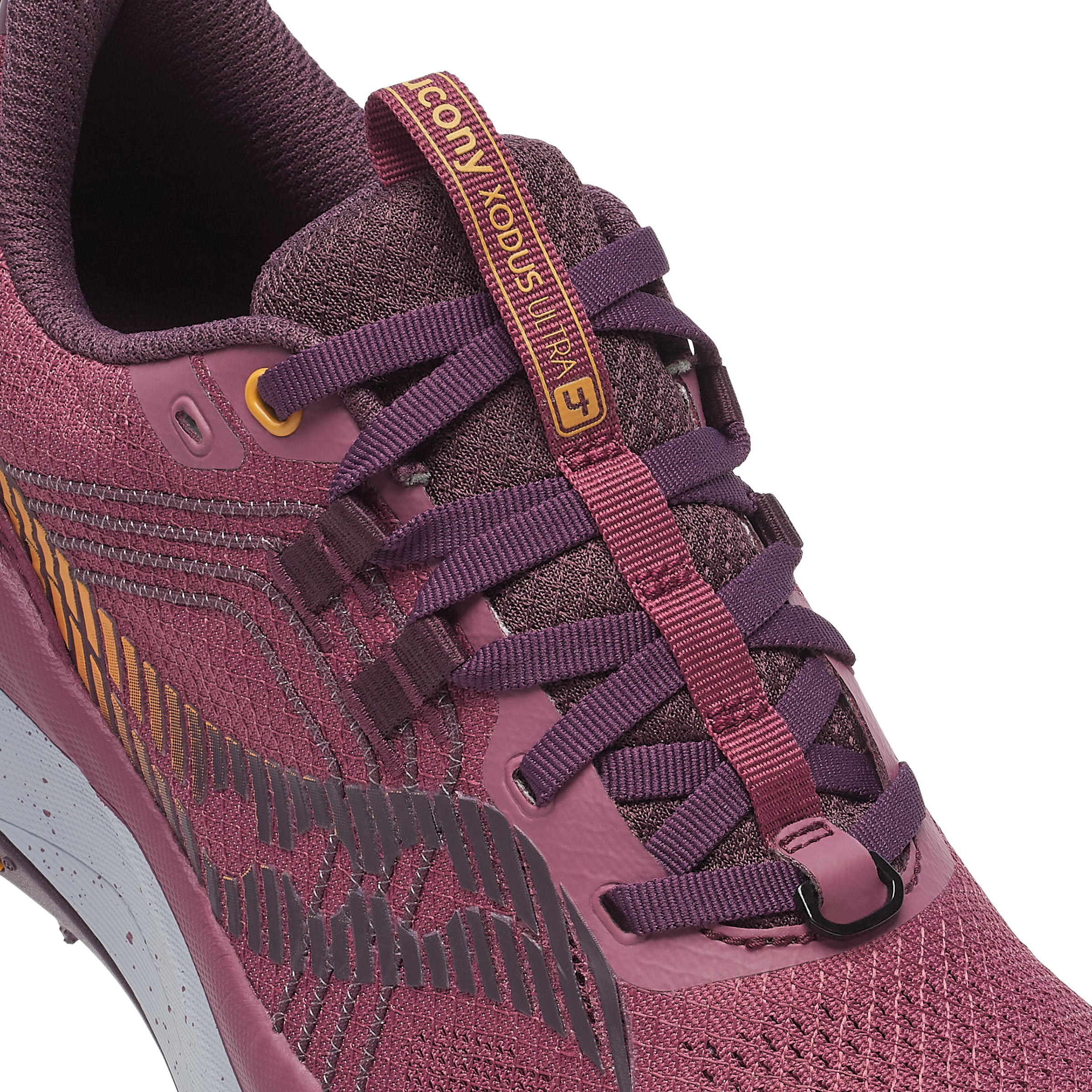 Women's Xodus Ultra 4 Trail Running Shoes Terra / Wine - Achilles Heel