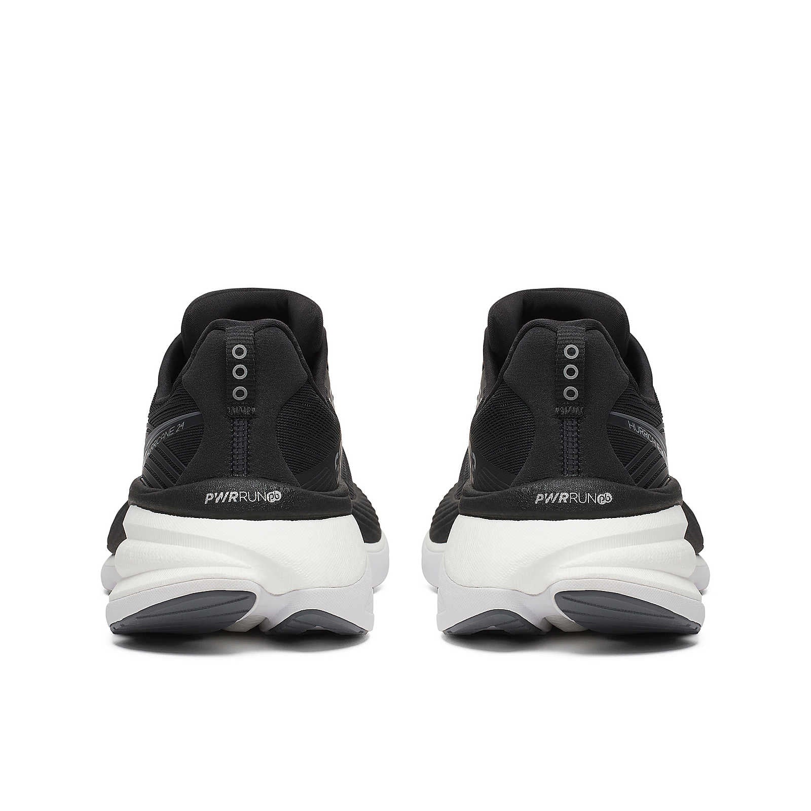 Saucony Men's Hurricane 24 Running Shoes Black / Carbon - Achilles Heel
