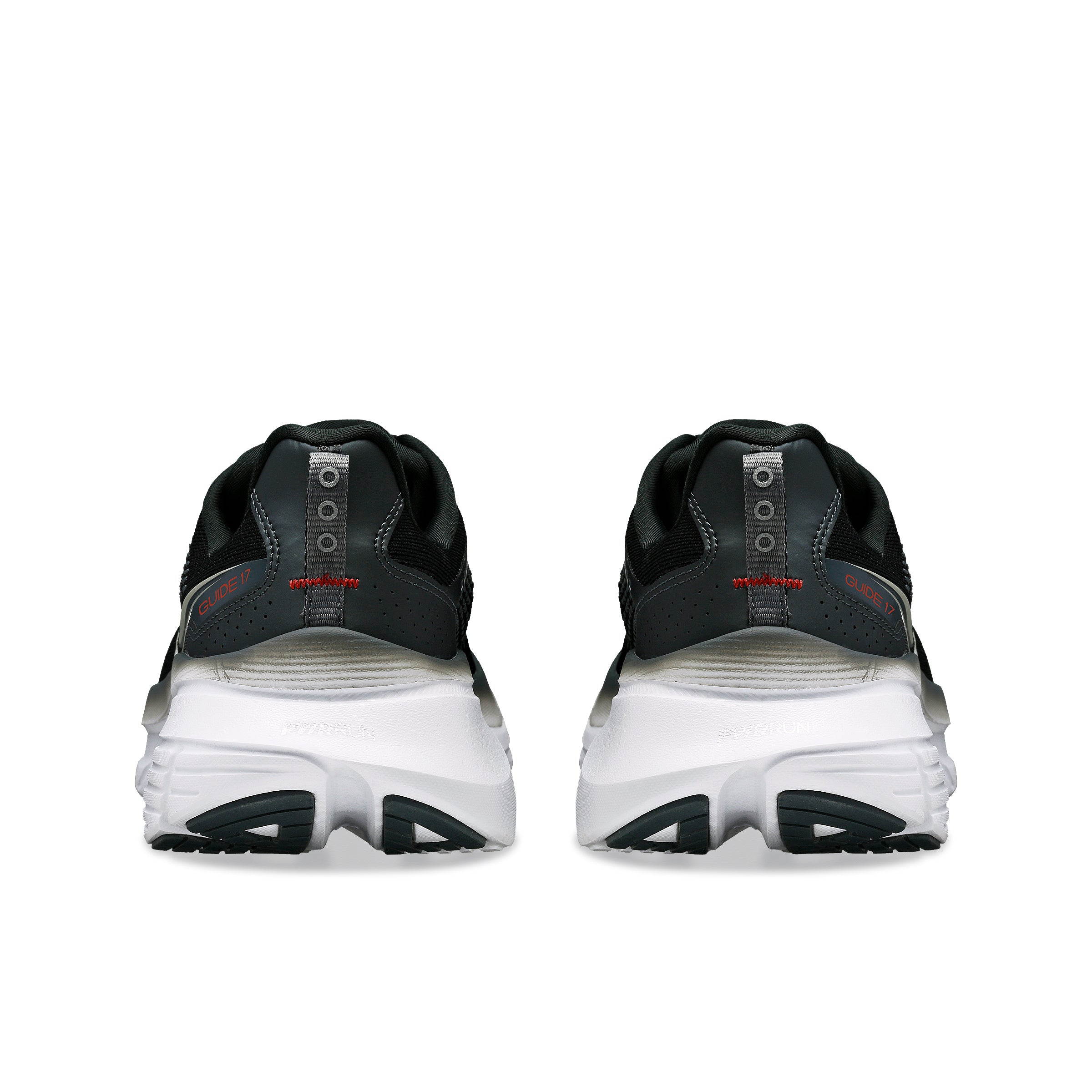 Saucony Men's Guide 17 Running Shoes Black / Shadow - Achilles Heel