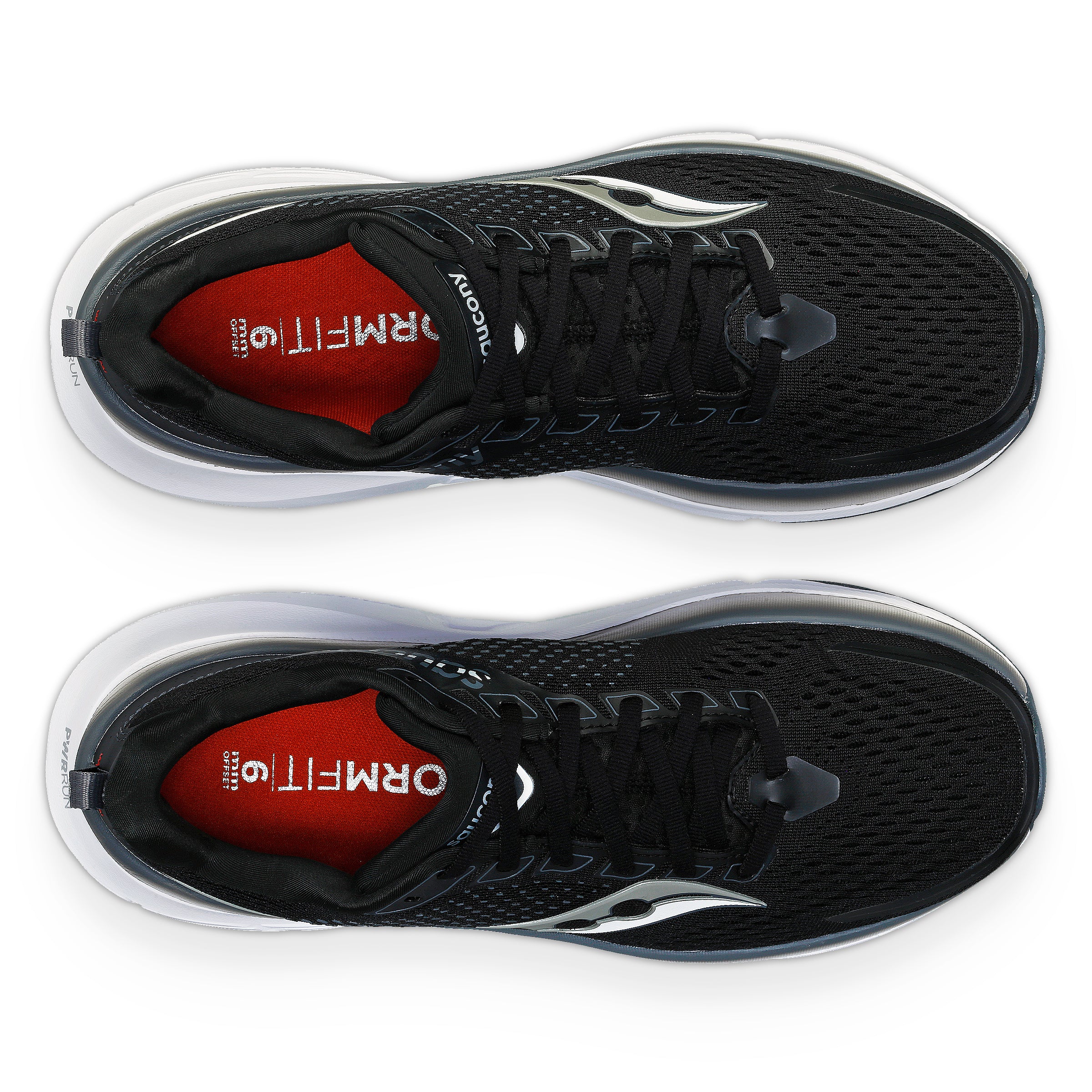 Saucony Men's Guide 17 Running Shoes Black / Shadow - Achilles Heel