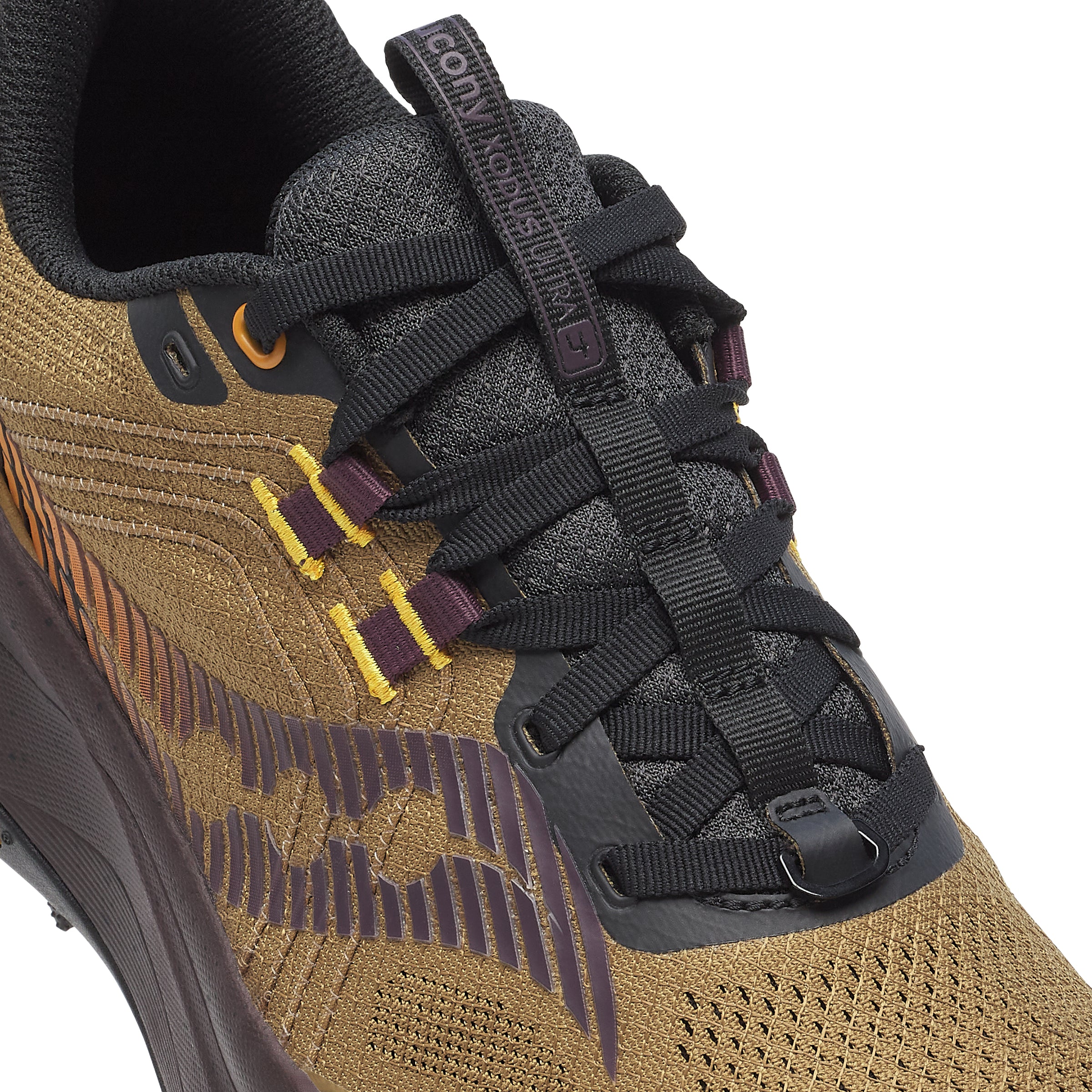 Men's Xodus Ultra 4 Trail Running Shoe Kodiak / Wine - Achilles Heel
