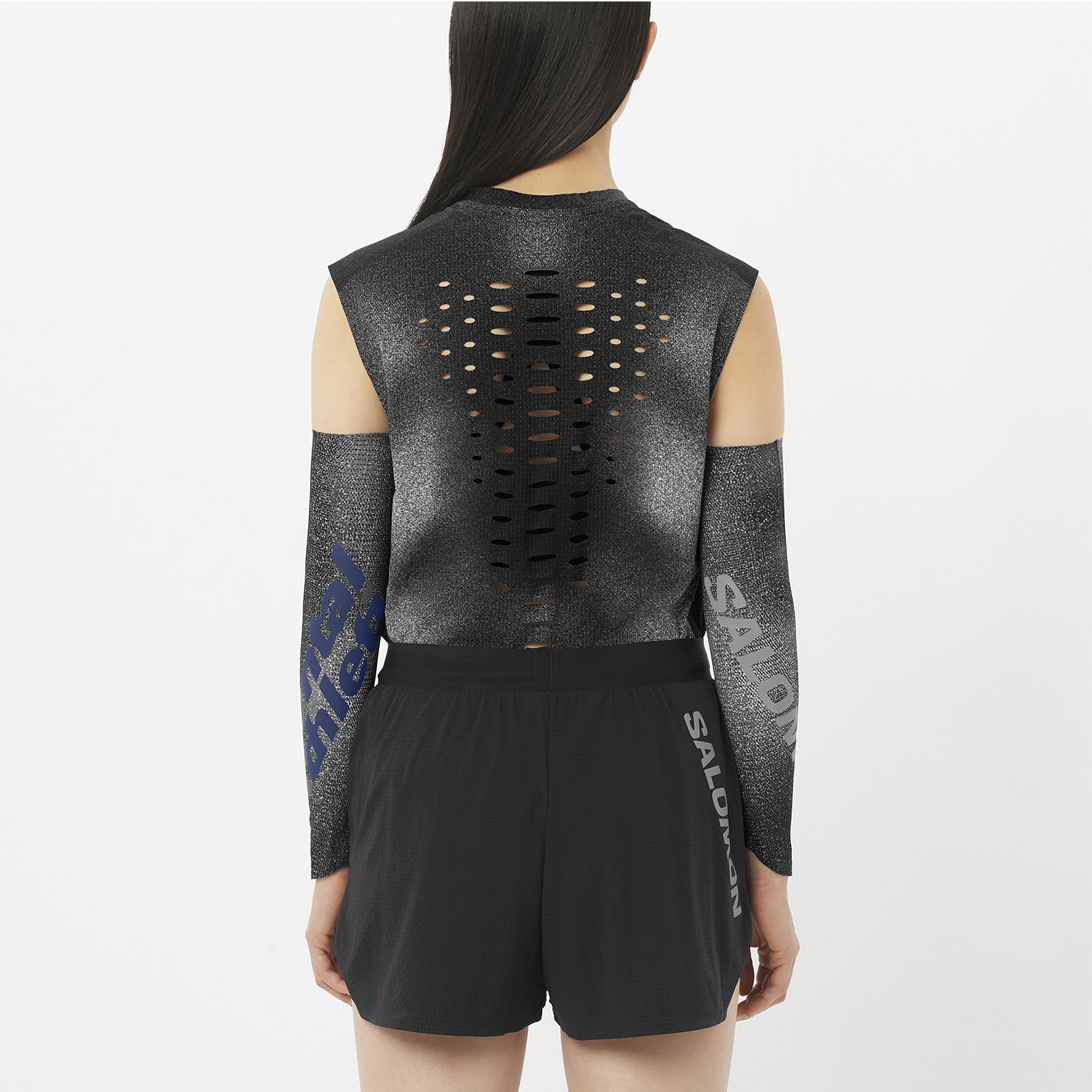 x Mental Athletic Running Short Deep Black - Achilles Heel