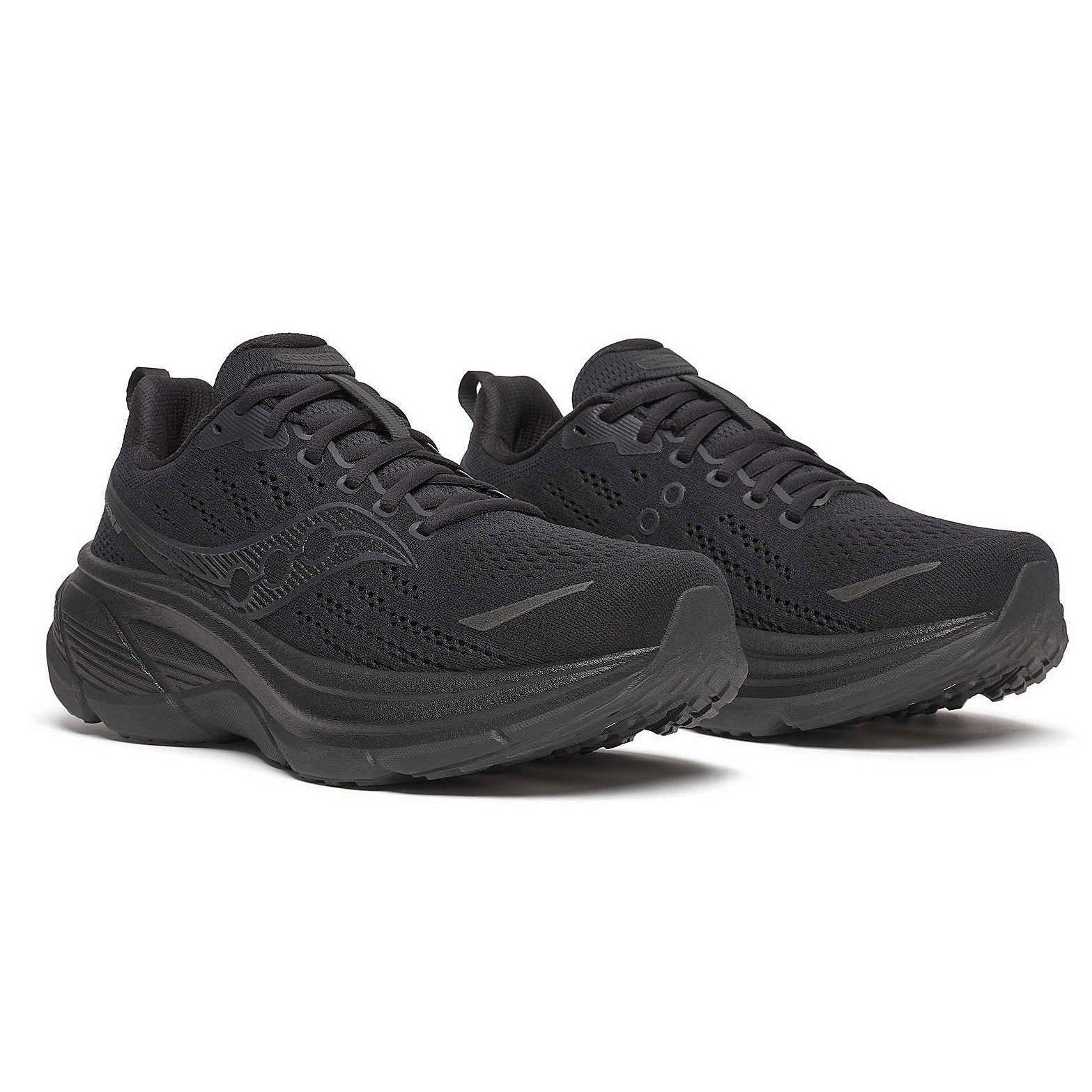 Men's Hurricane 25 Running Shoes Triple Black - Achilles Heel